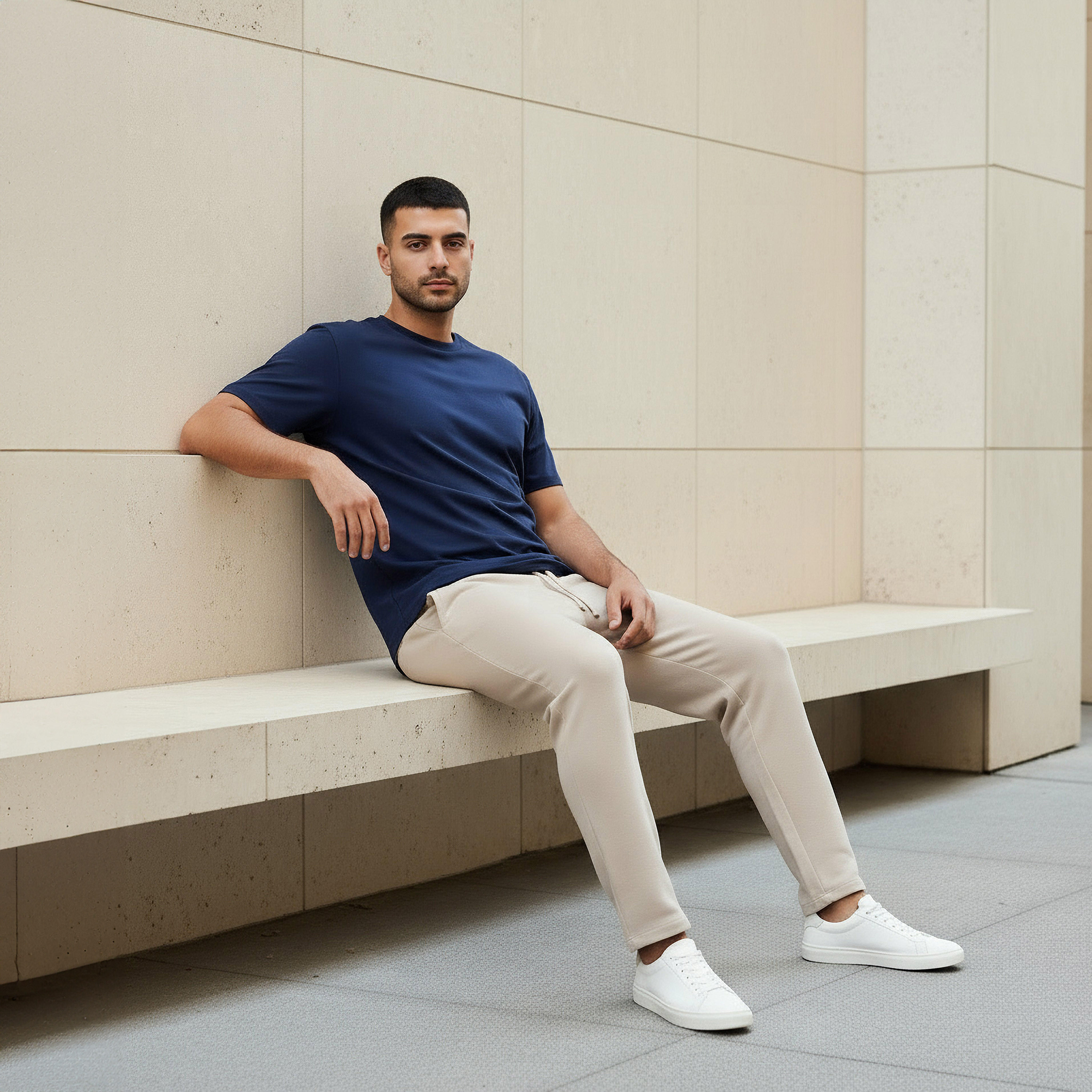 Men Relaxed Fit Crew Neck Short Sleeves T-shirt-men-clothing-tshirtsandpolos-tshirts-image-5