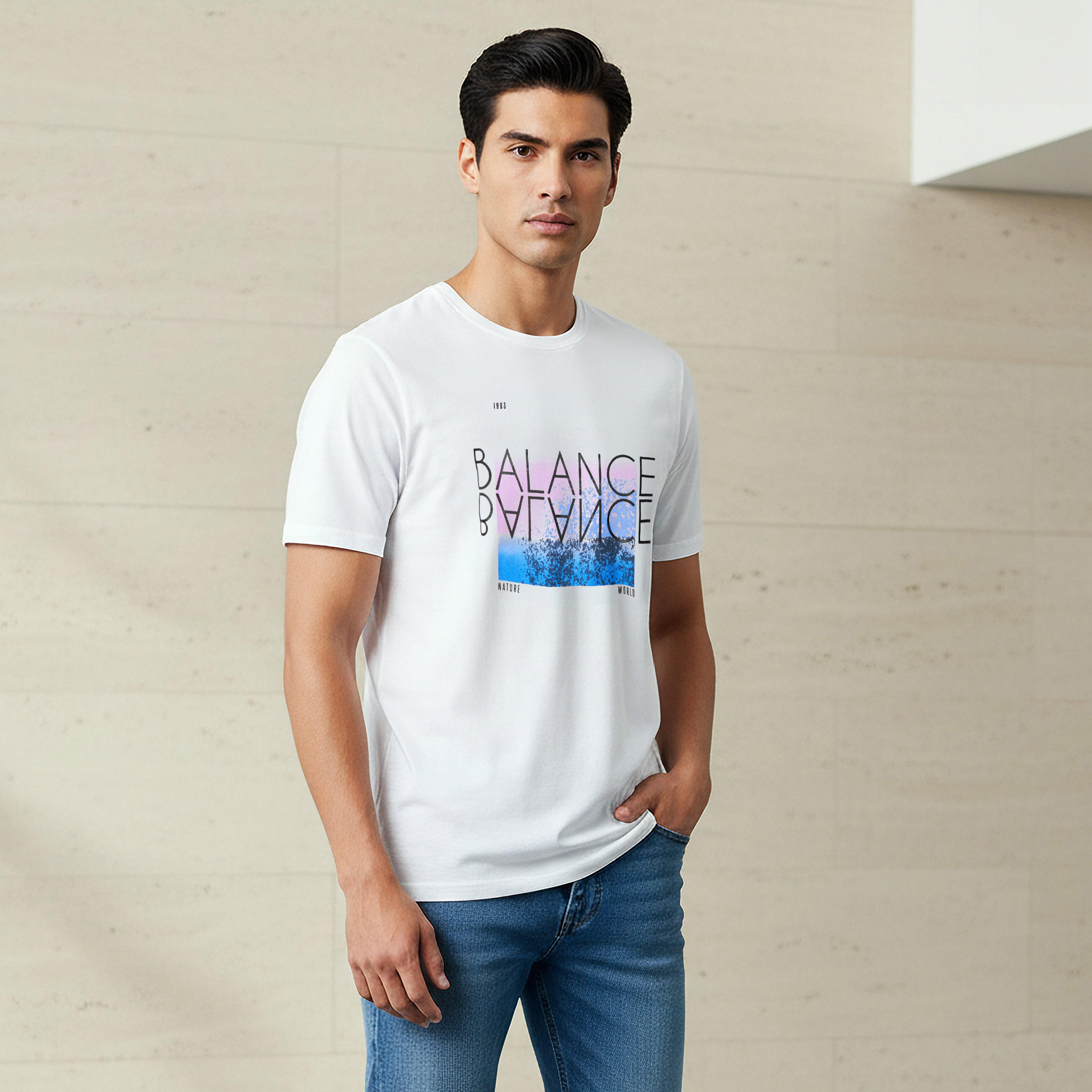 Men Slim Fit Crew Neck Short Sleeves Graphic Print T-shirt-men-clothing-tshirtsandpolos-tshirts-image-1
