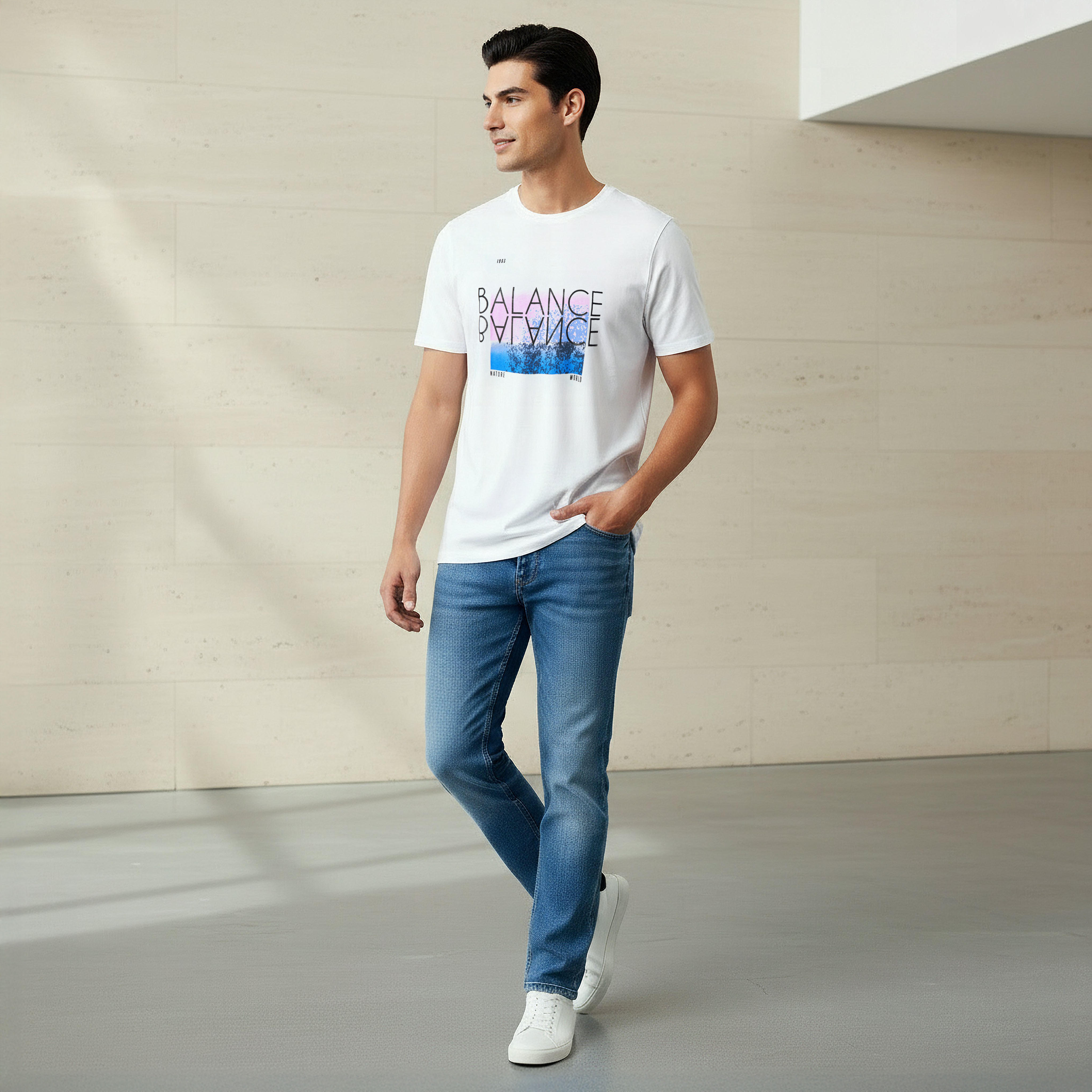 Men Slim Fit Crew Neck Short Sleeves Graphic Print T-shirt-men-clothing-tshirtsandpolos-tshirts-image-2