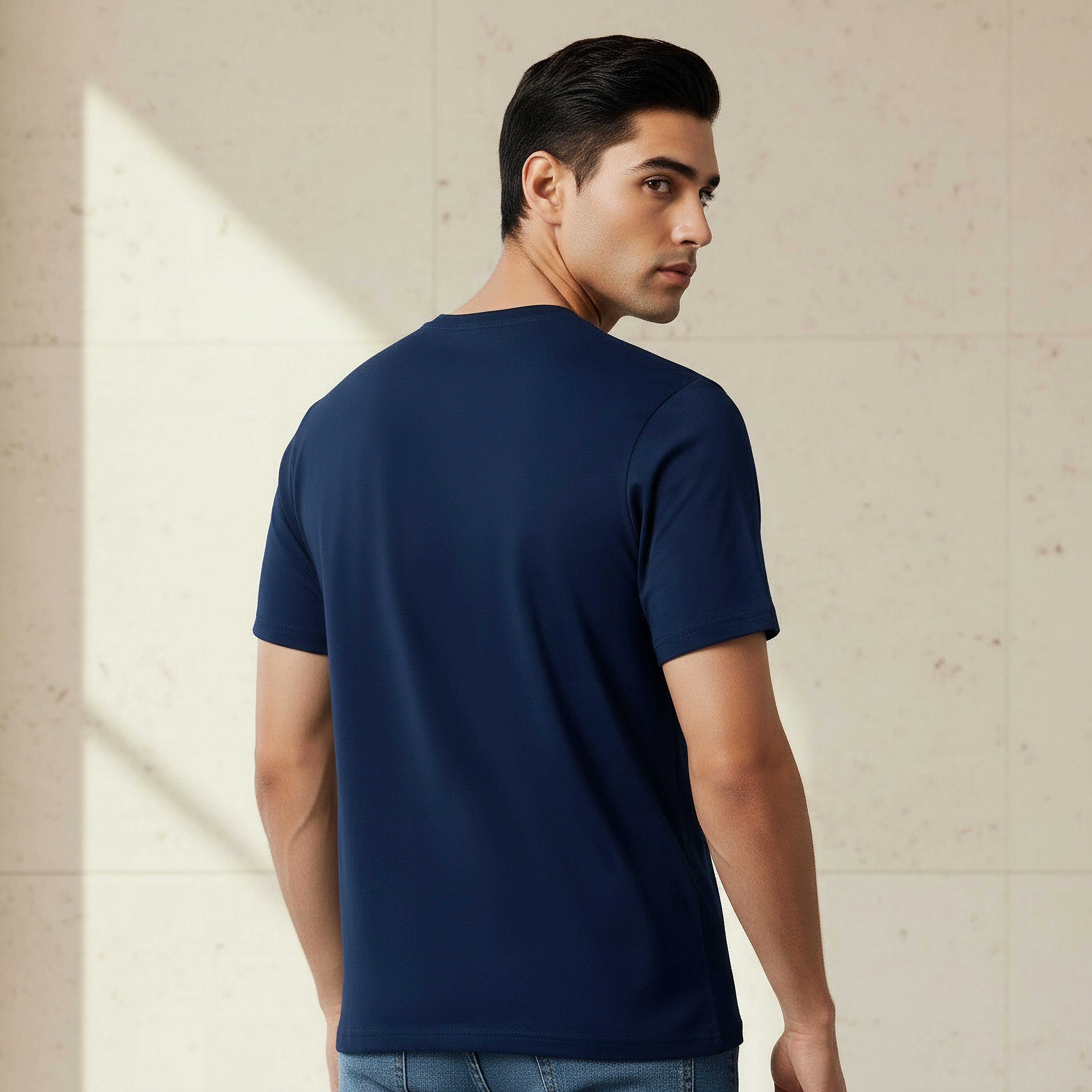 Men Slim Fit Crew Neck Short Sleeves Slogan Print T-shirt-men-clothing-tshirtsandpolos-tshirts-image-3