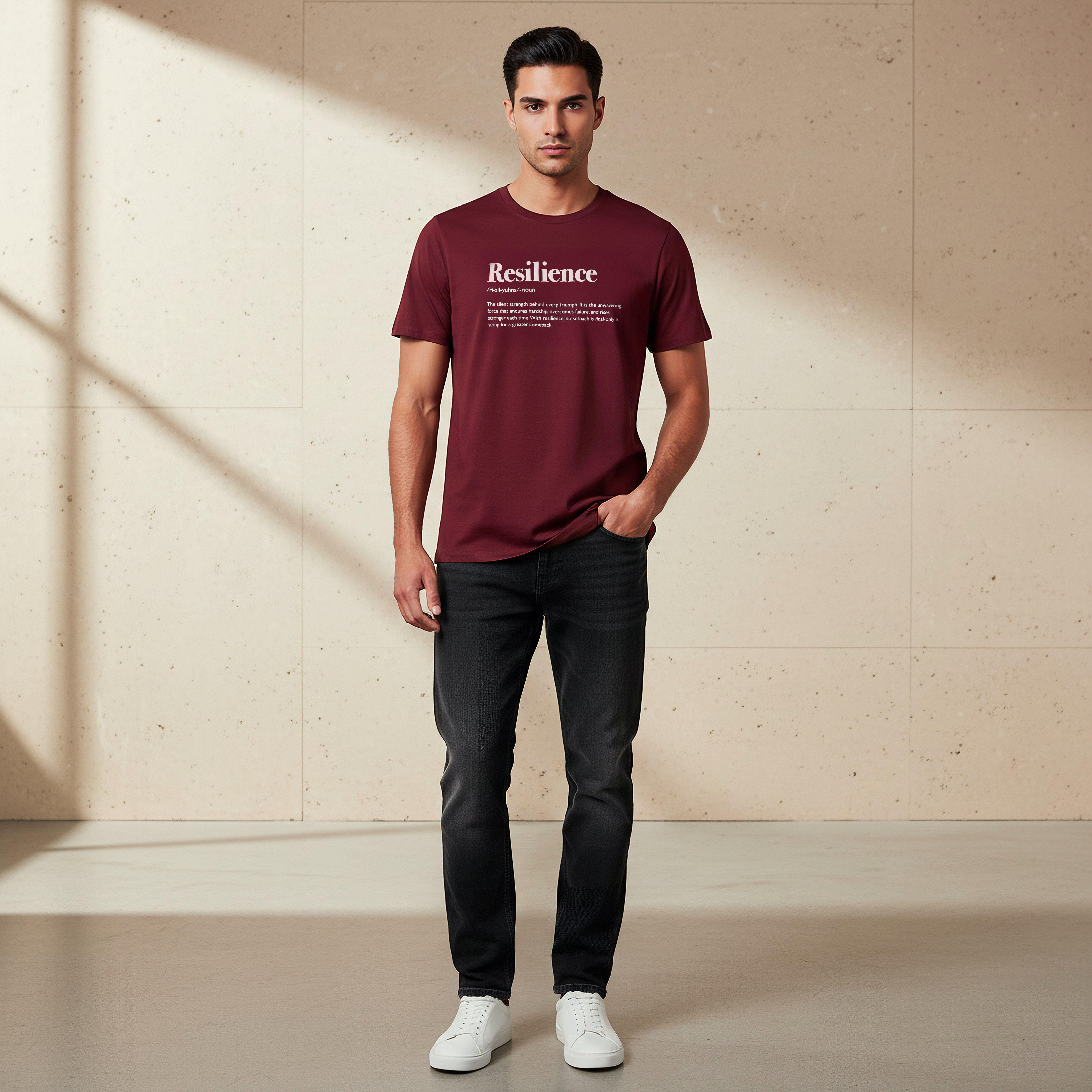 Men Slim Fit Crew Neck Short Sleeves Printed T-shirt-men-clothing-tshirtsandpolos-tshirts-image-2