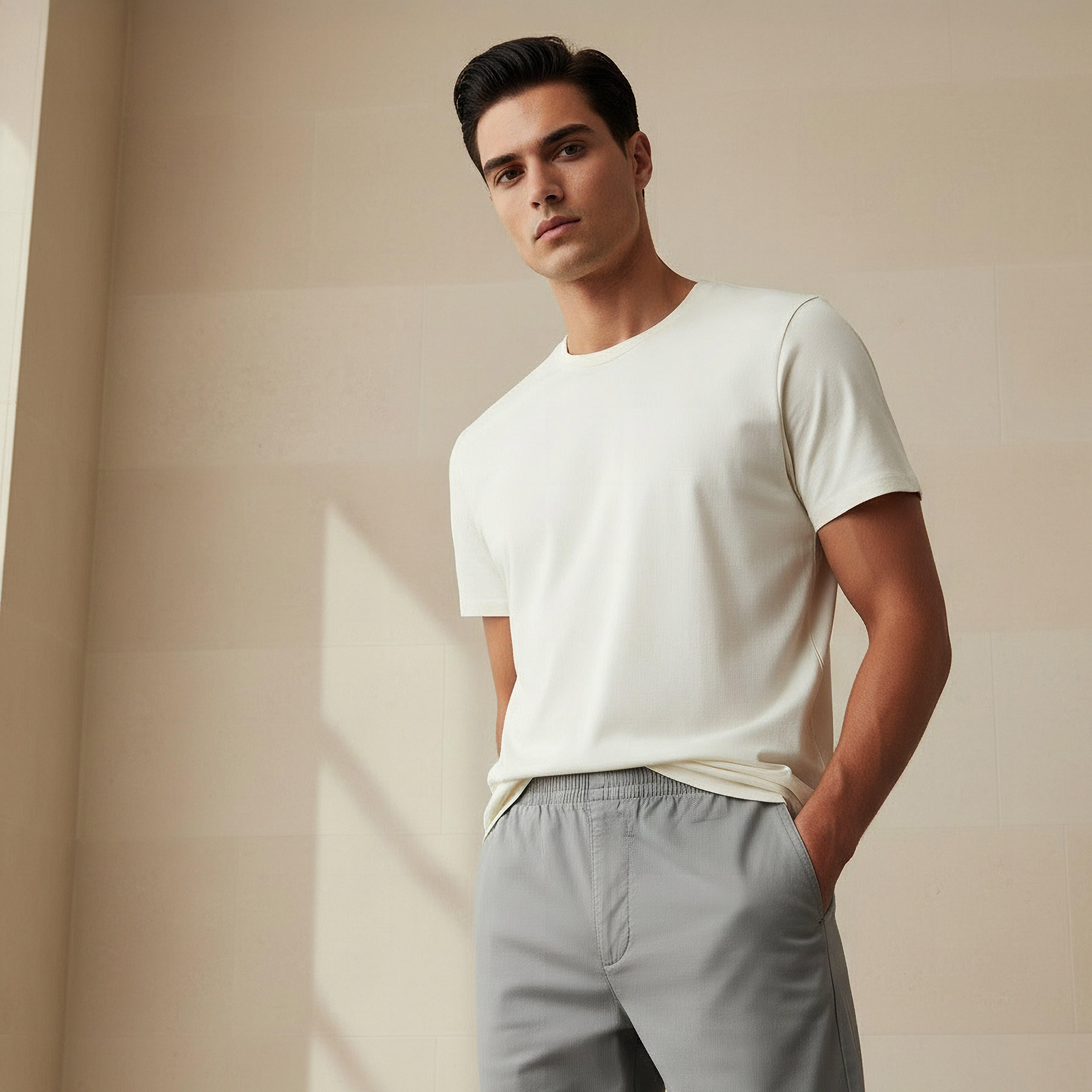 Men Regular Fit Crew Neck Short Sleeve T-shirt-men-clothing-tshirtsandpolos-tshirts-image-5