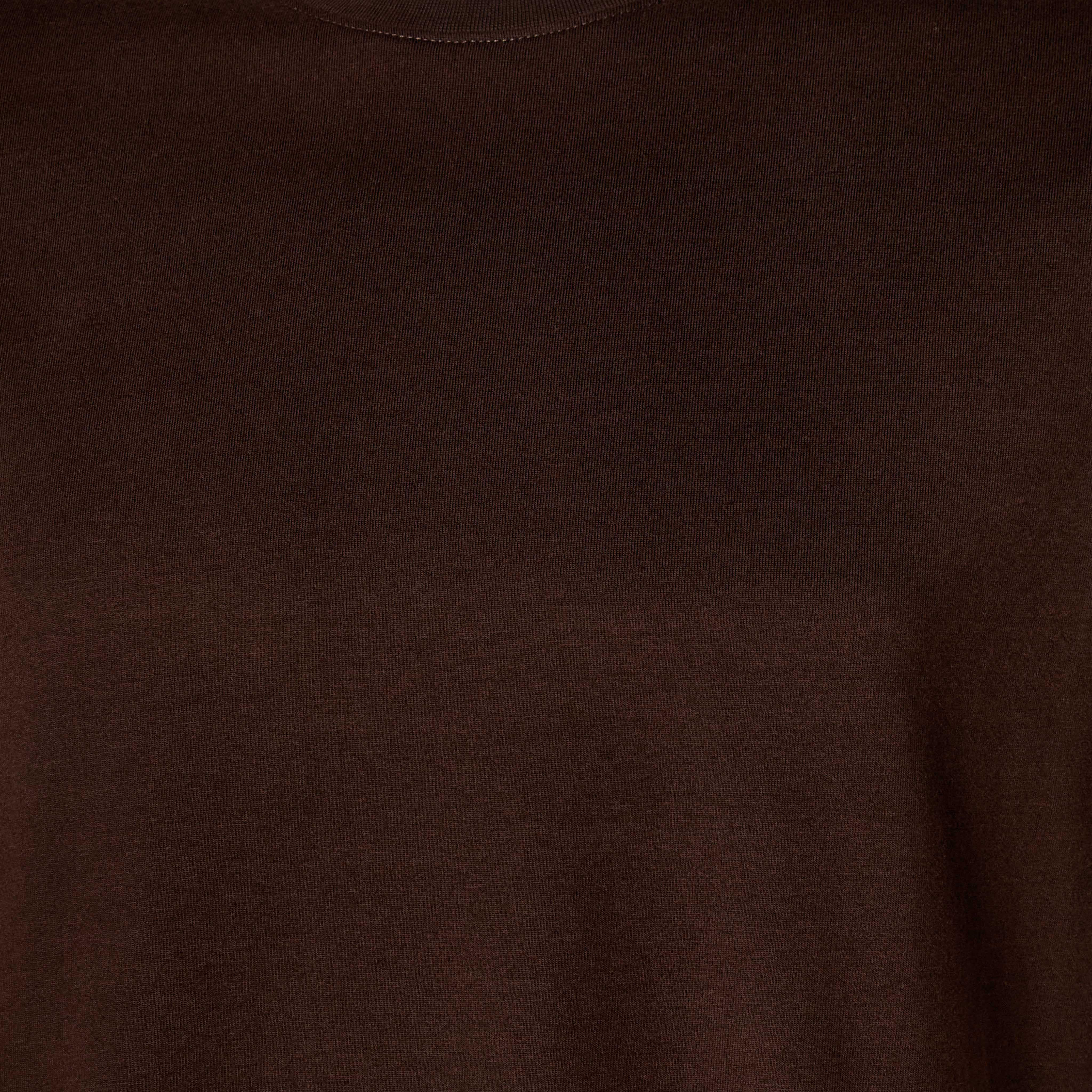 تيشيرت رجالي بأكمام قصيرة وقصة عادية وياقة ضيقة-men-clothing-tshirtsandpolos-tshirts-image-3