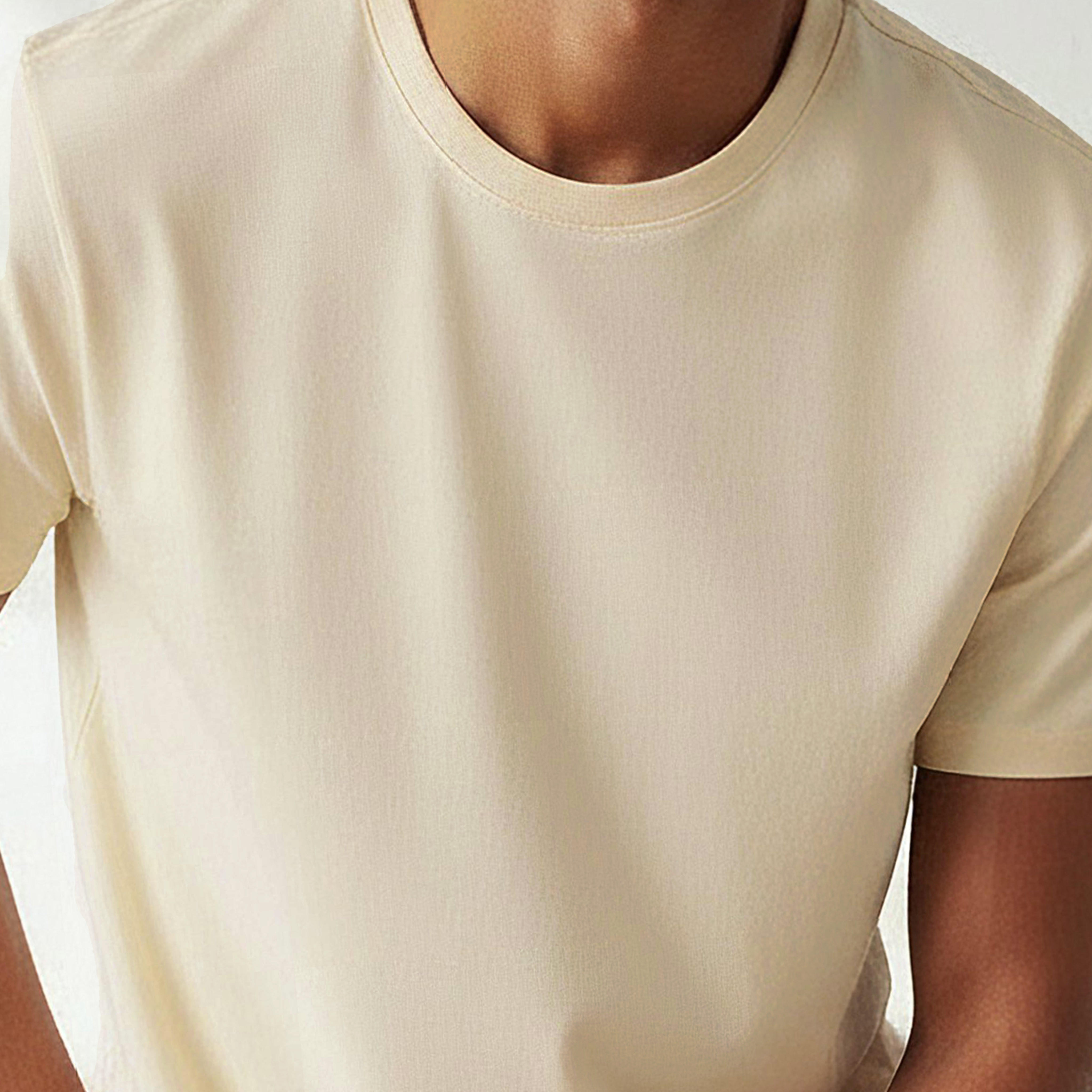 Men Regular Fit Crew Neck Short Sleeves T-shirt-men-clothing-tshirtsandpolos-tshirts-image-4