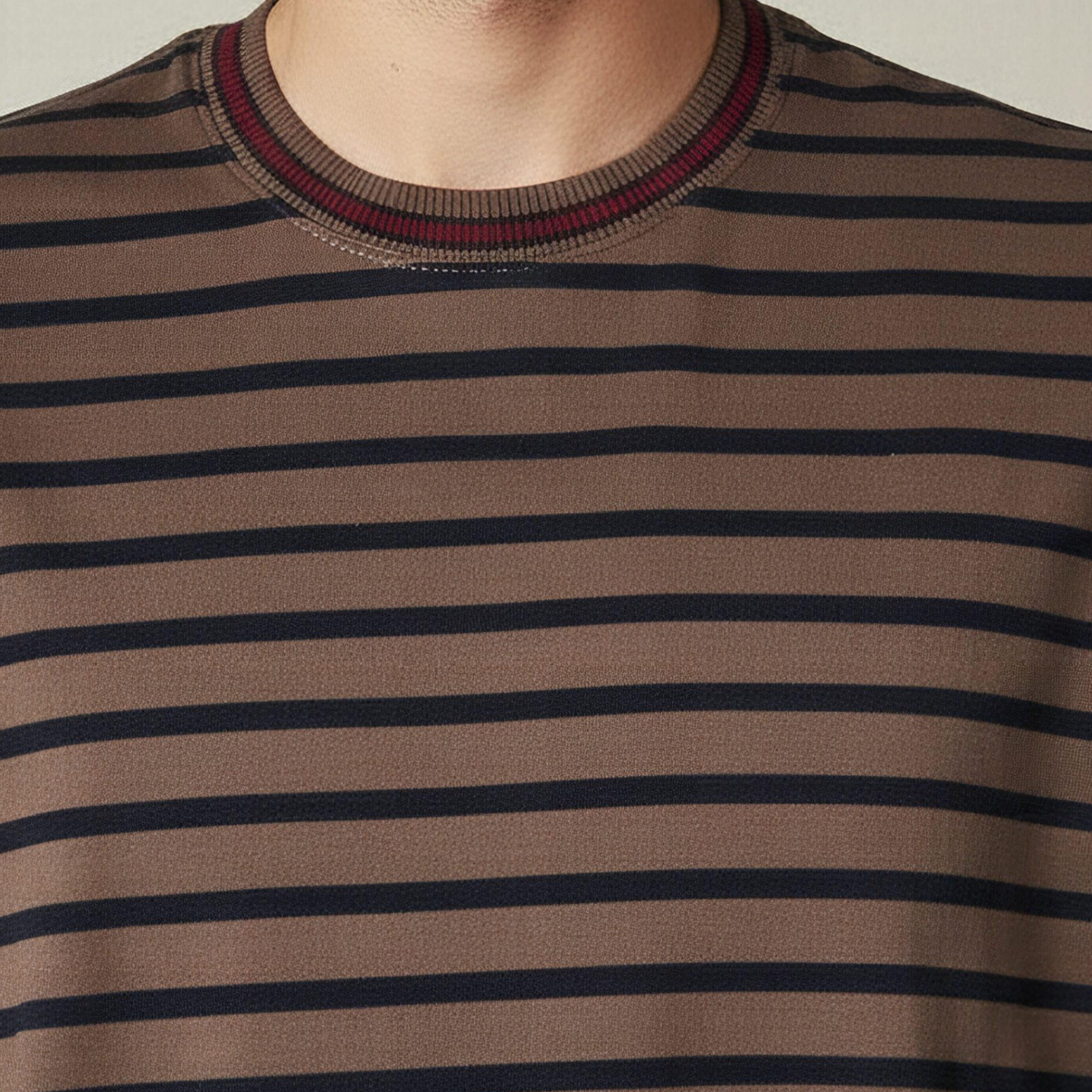 Men Regular Fit Crew Neck Short Sleeves Striped T-shirt-men-clothing-tshirtsandpolos-tshirts-image-4