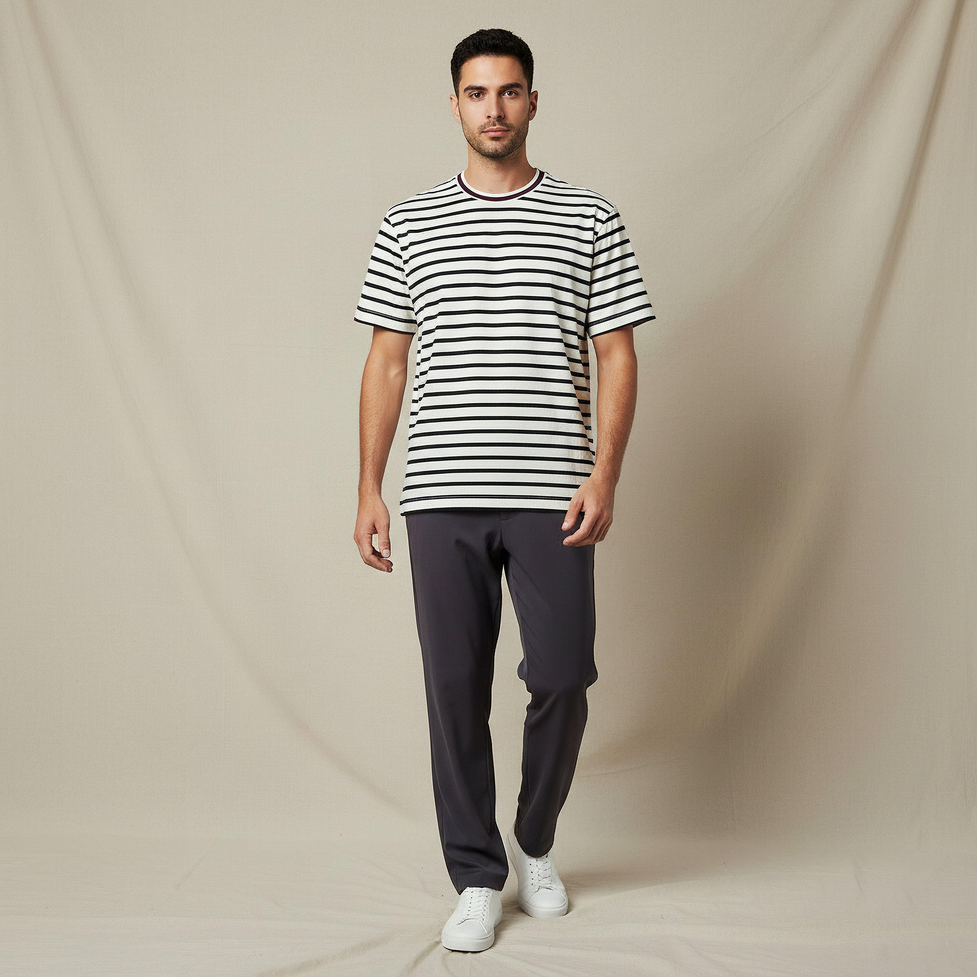 Men Regular Fit Crew Neck Short Sleeves Striped T-shirt-men-clothing-tshirtsandpolos-tshirts-image-5