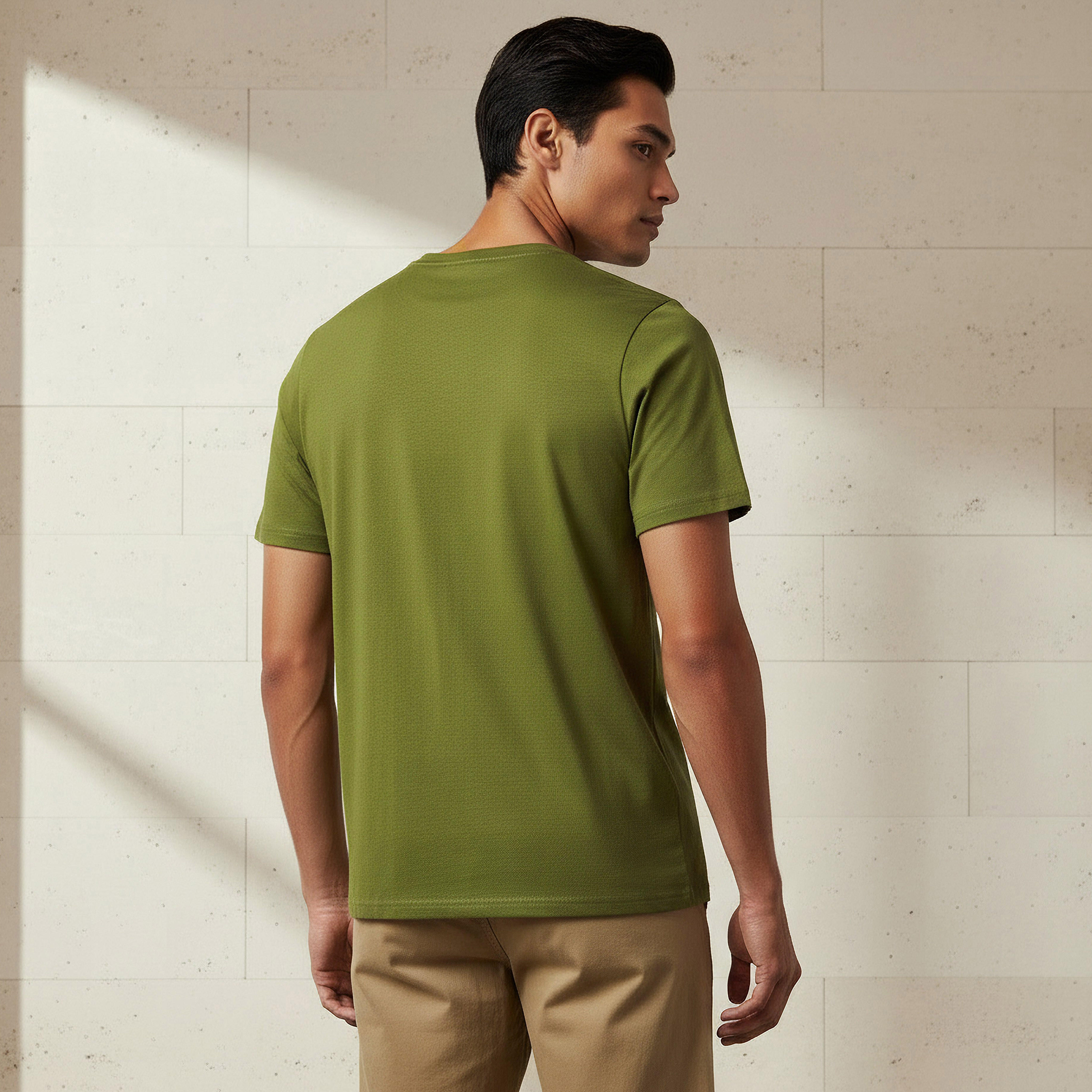 Men Regular Fit Crew Neck Short Sleeve T-shirt-men-clothing-tshirtsandpolos-tshirts-image-3