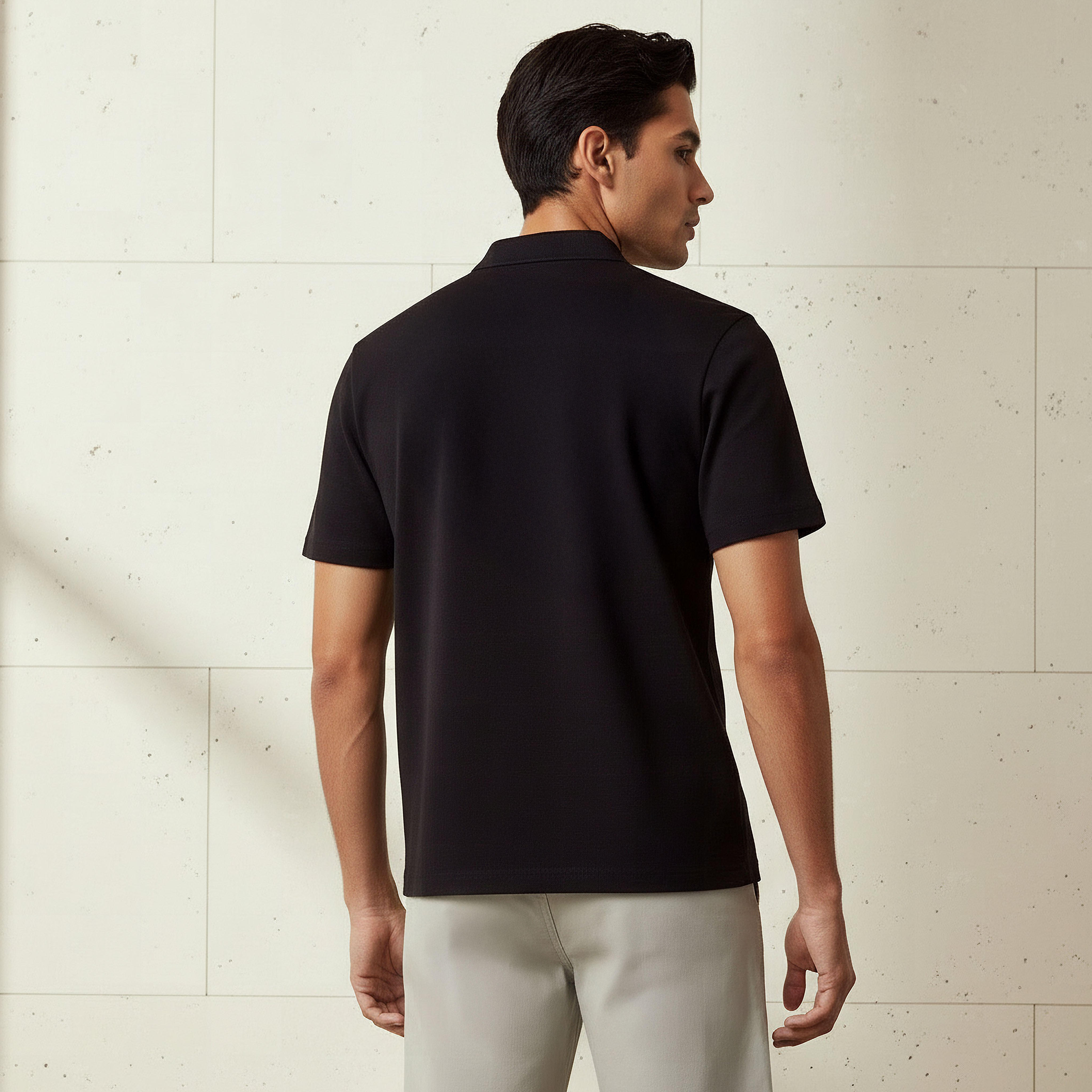 Men Short Sleeves Johnny Collar Polo T-shirt-men-clothing-tshirtsandpolos-polos-image-4