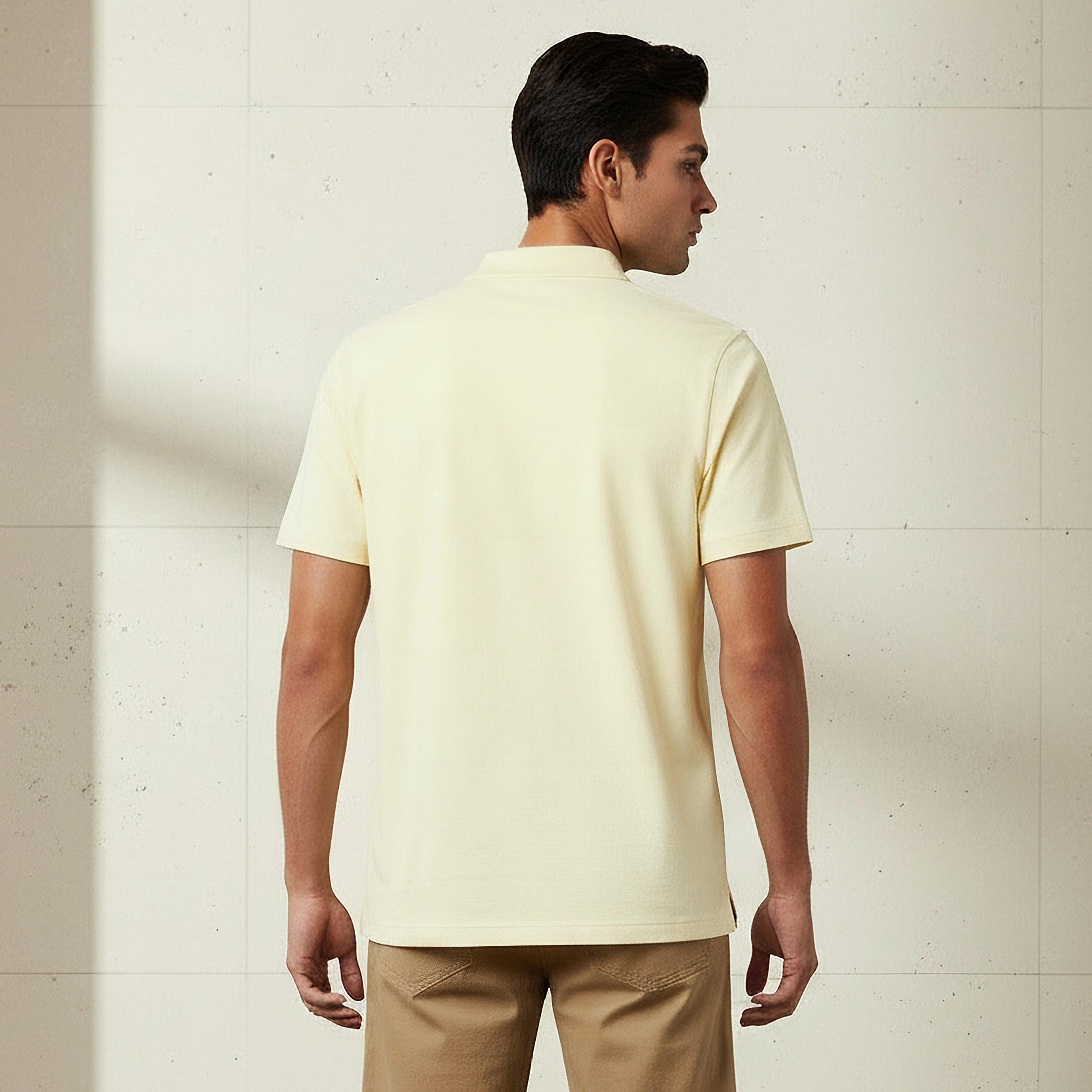 Men Short Sleeves Johnny Collar Polo T-shirt-men-clothing-tshirtsandpolos-polos-image-4