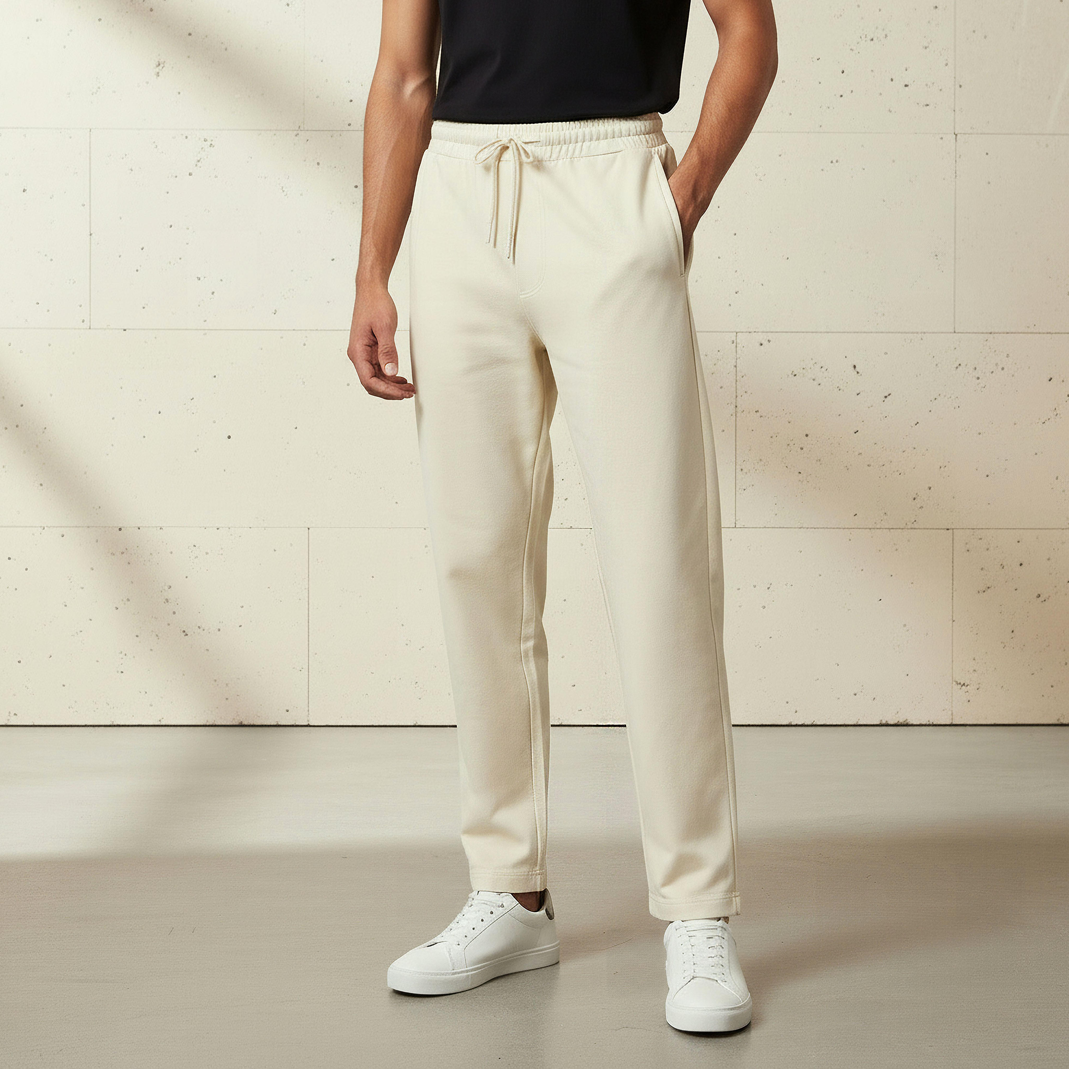 بنطلون بقصة مستقيمة للرجال-men-clothing-bottoms-trousersandchinos-trousers-image-4