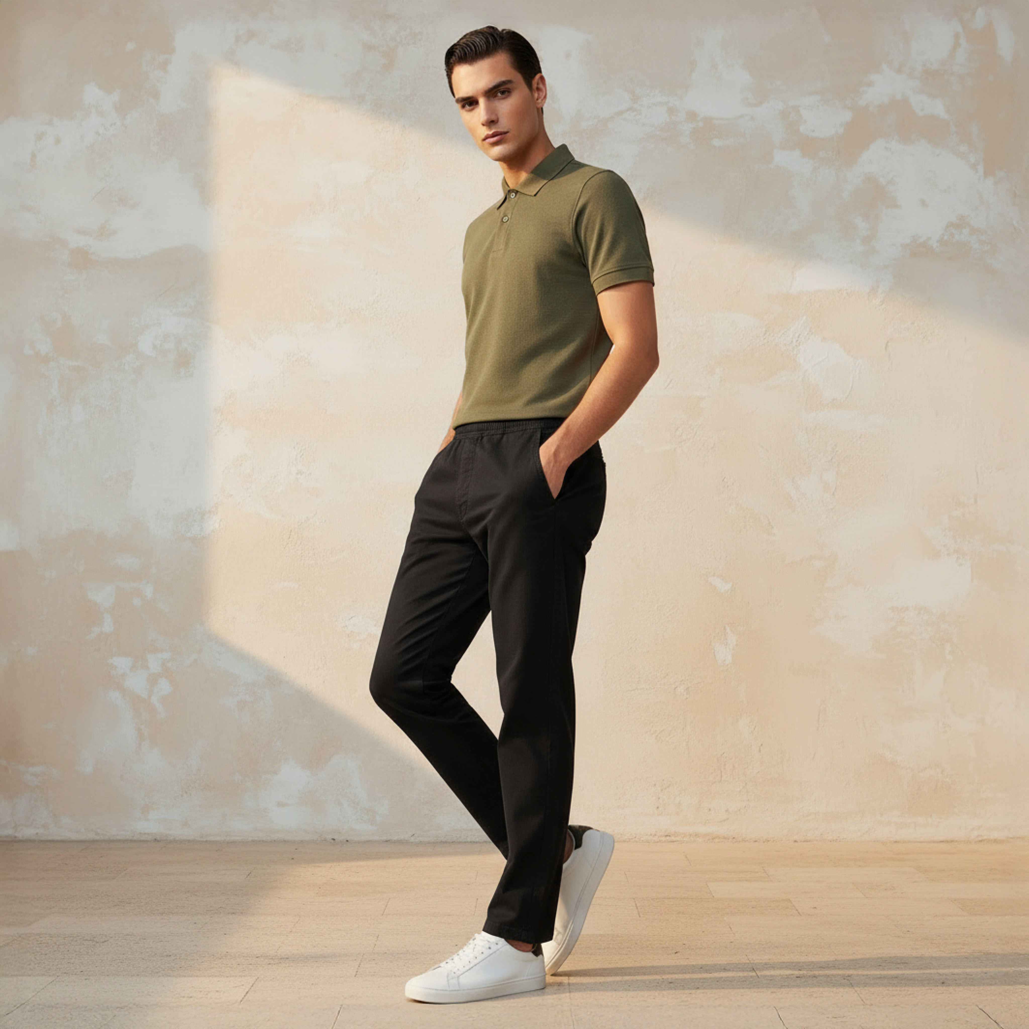 بنطلون بقصّة عادية للرجال-men-clothing-bottoms-trousersandchinos-trousers-image-2