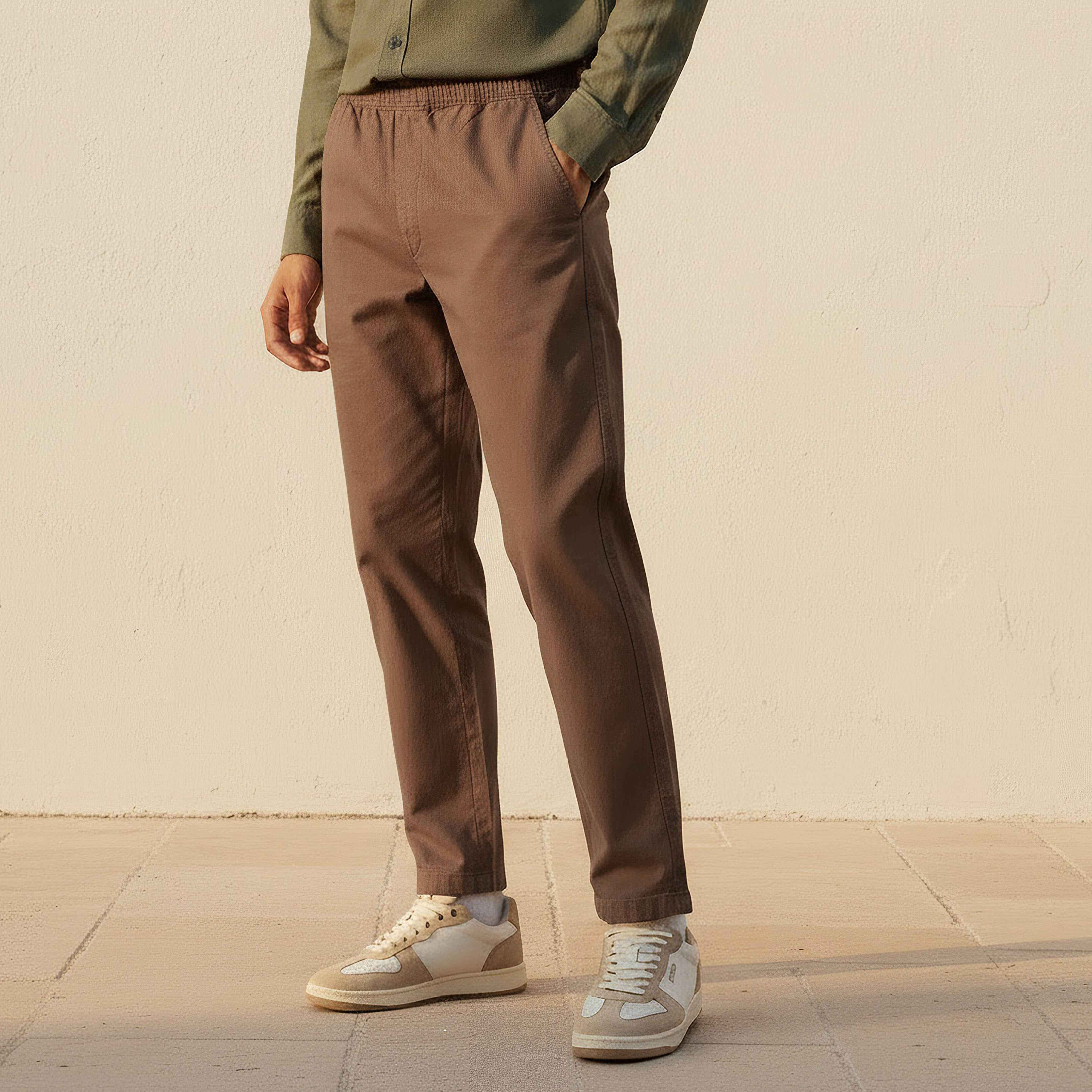 Men Regular Fit Trousers-men-clothing-bottoms-trousersandchinos-trousers-image-1