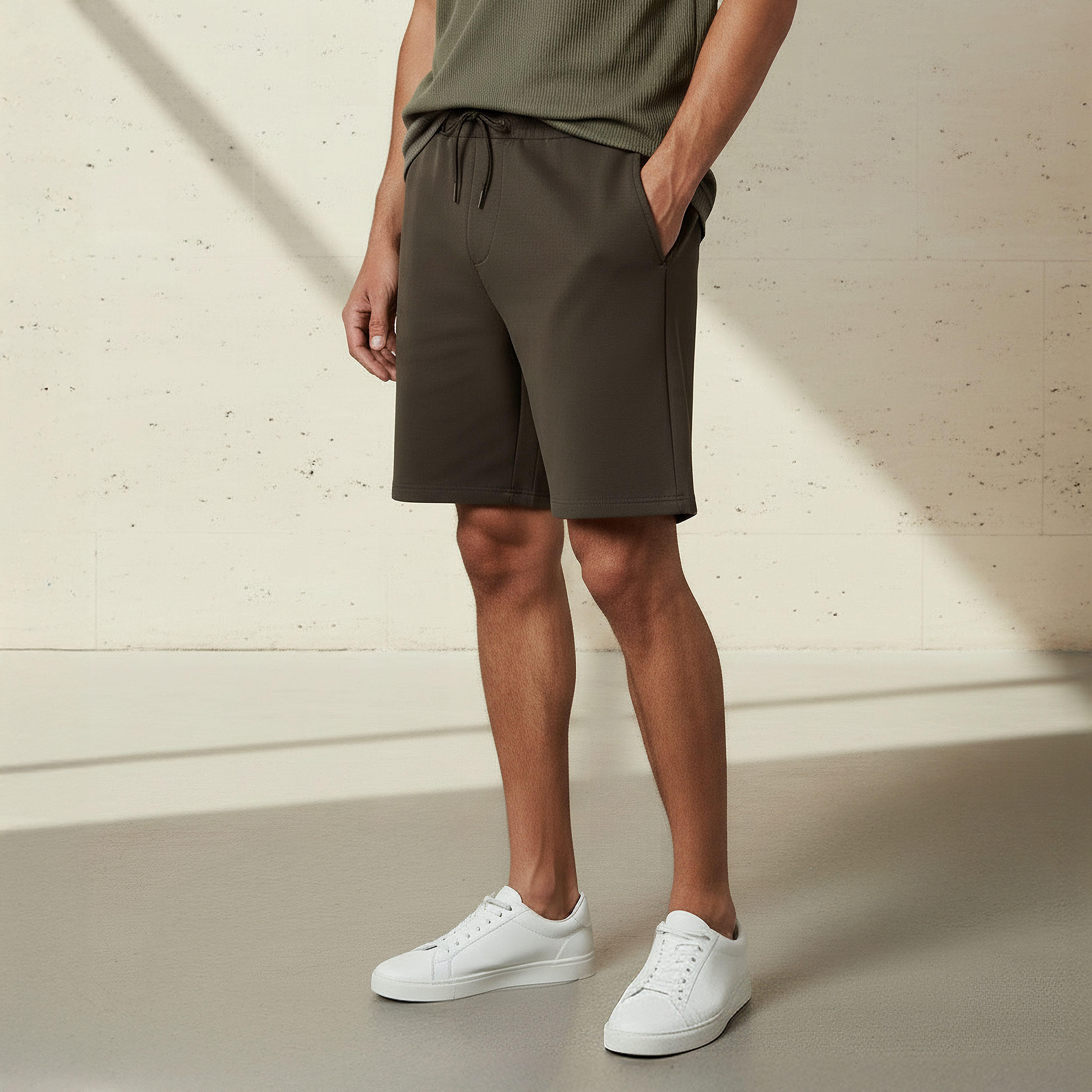 Men Regular Fit Shorts-men-clothing-bottoms-shorts-image-1