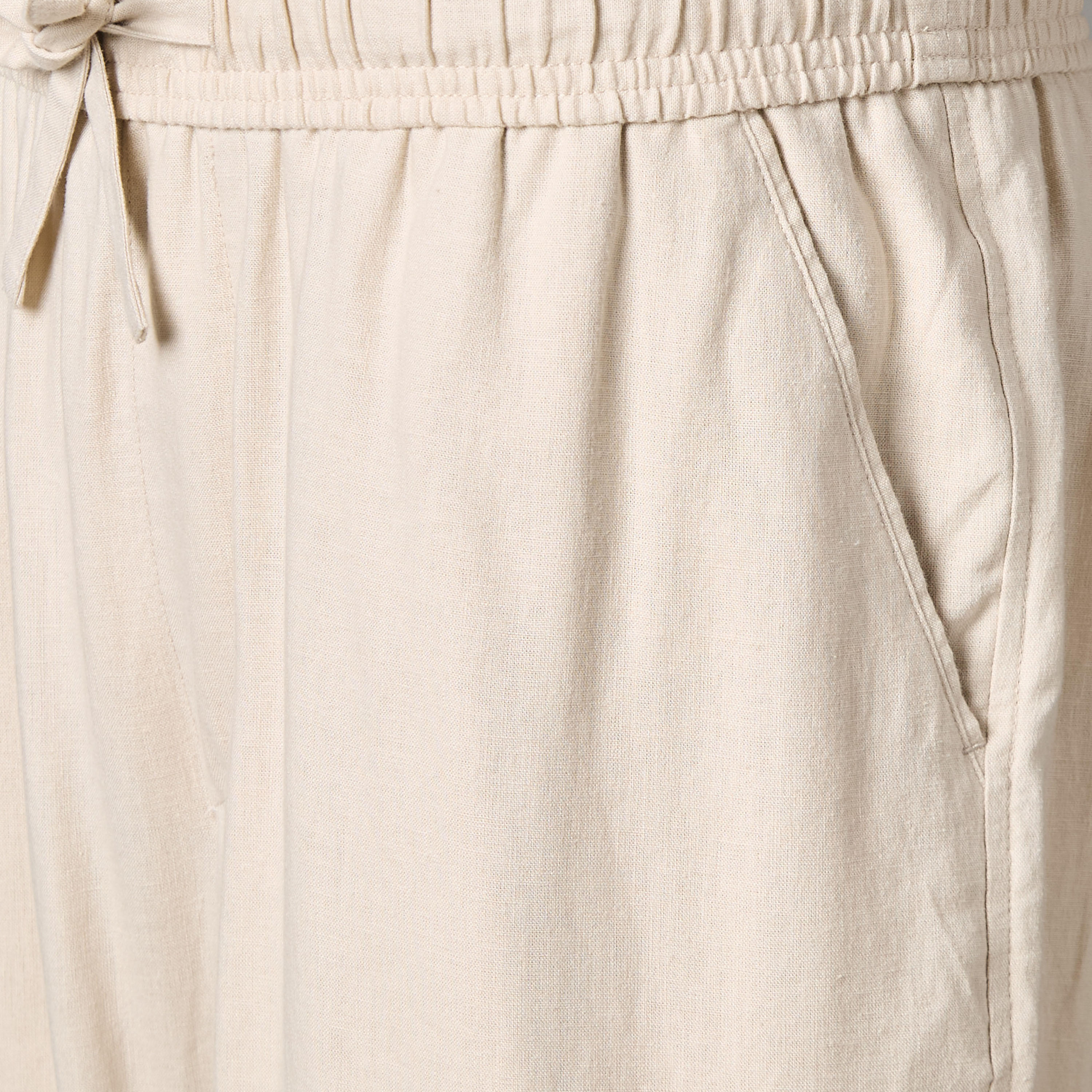 Men Straight Fit Linen Blend Trousers-men-clothing-coordsets-image-2
