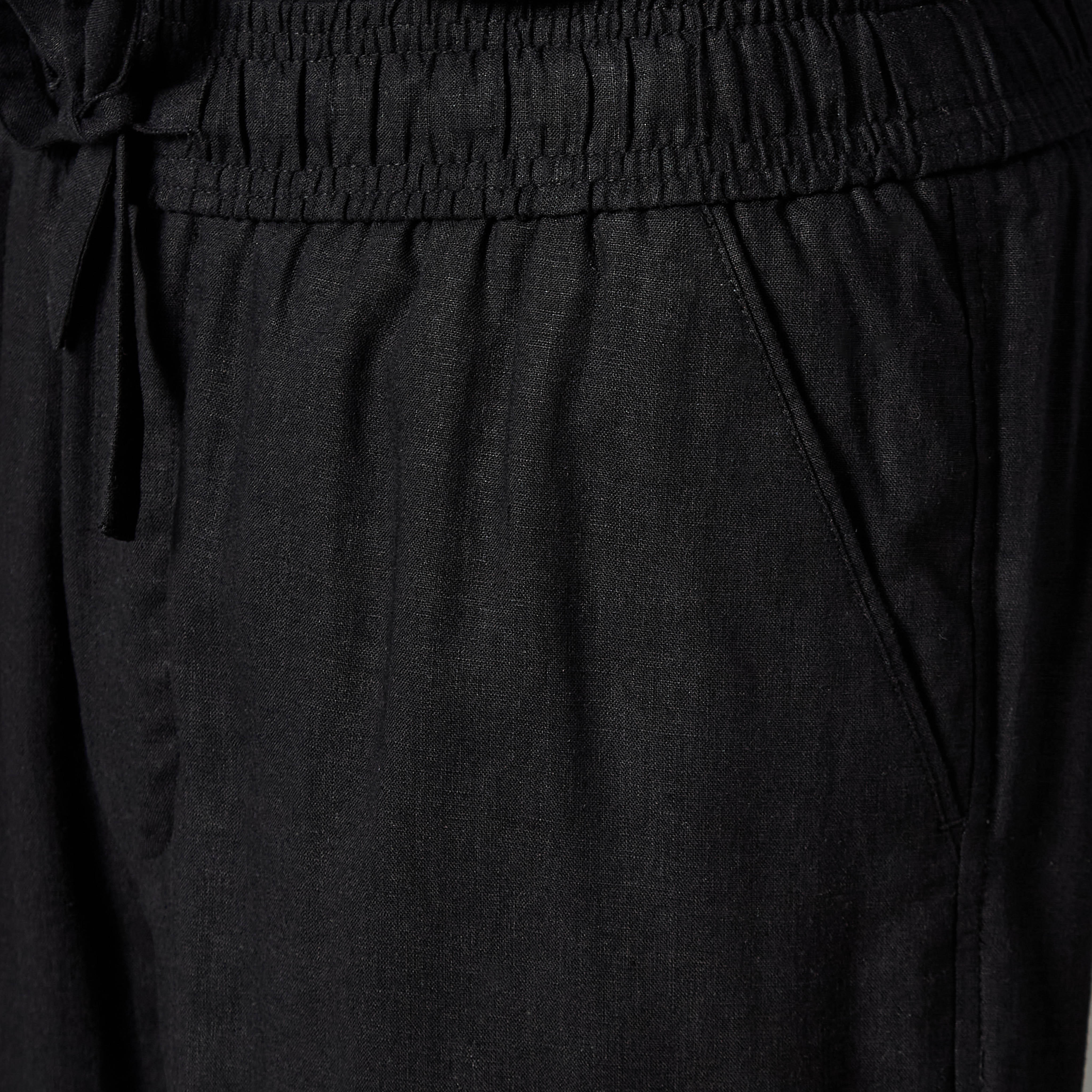 بنطلون من مزيج الكتان بقصة مستقيمة للرجال-men-clothing-coordsets-image-2