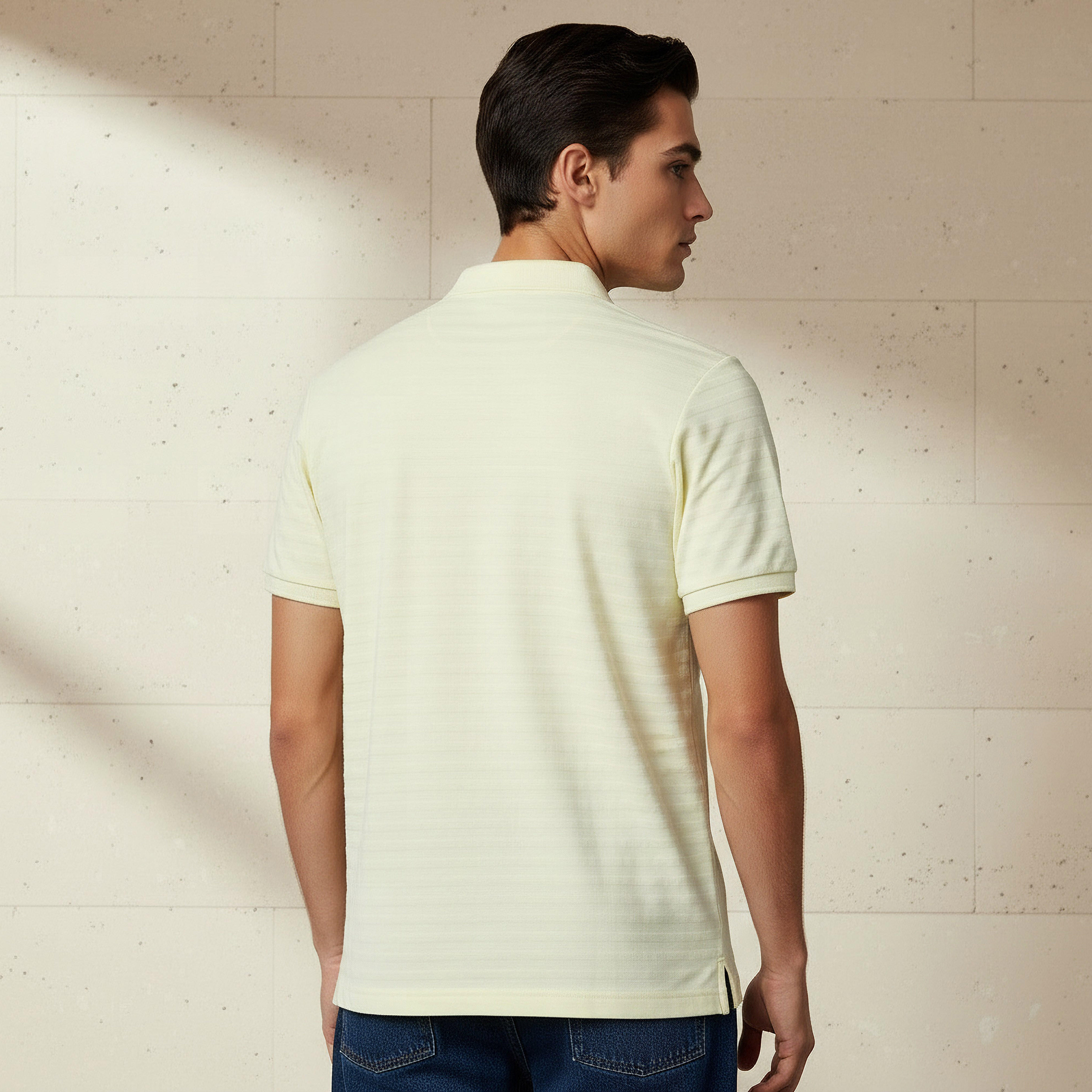 Men Short Sleeves Textured Polo T-shirt-men-clothing-tshirtsandpolos-polos-image-3