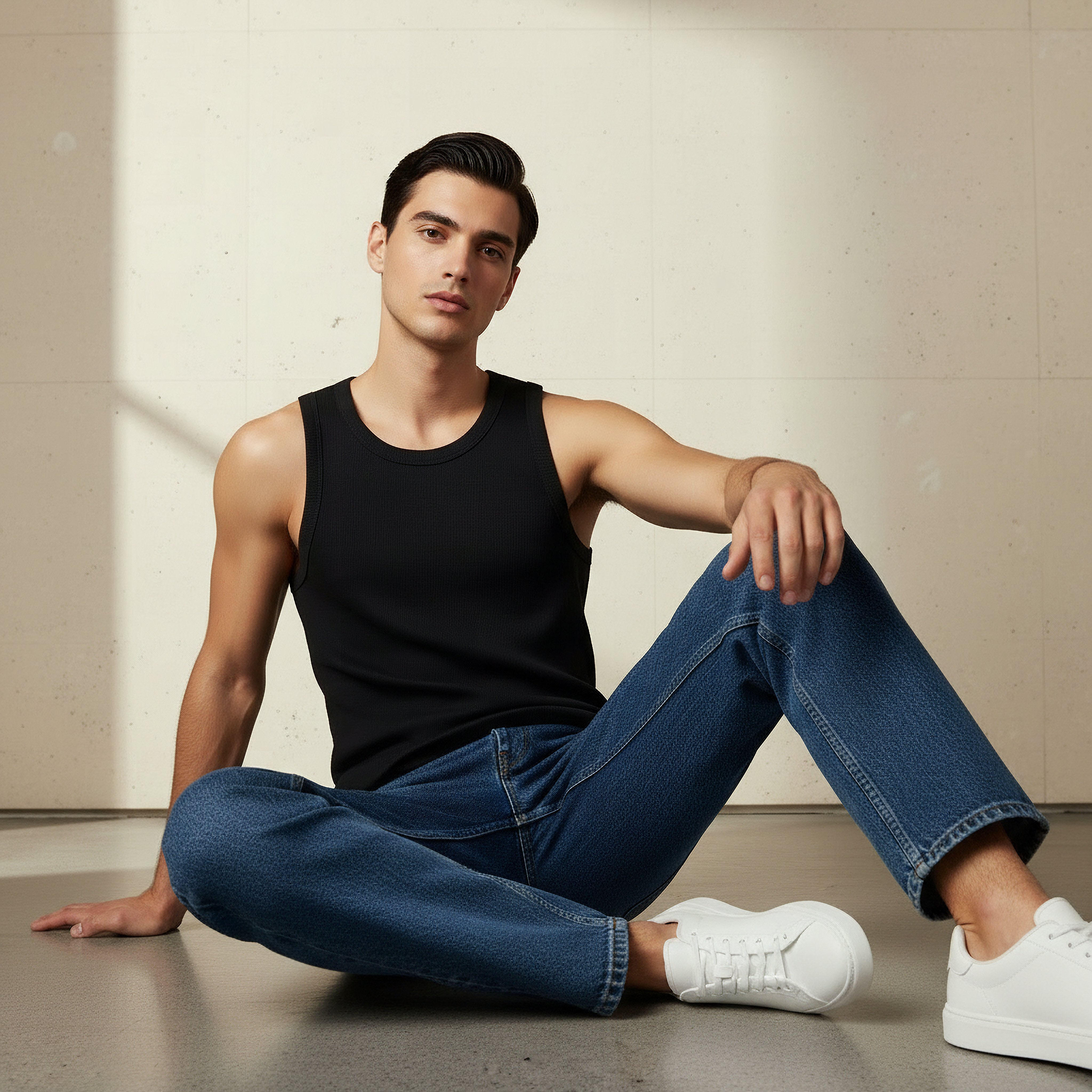 فيست مضلعة للرجال-men-clothing-tshirtsandpolos-vests-image-1