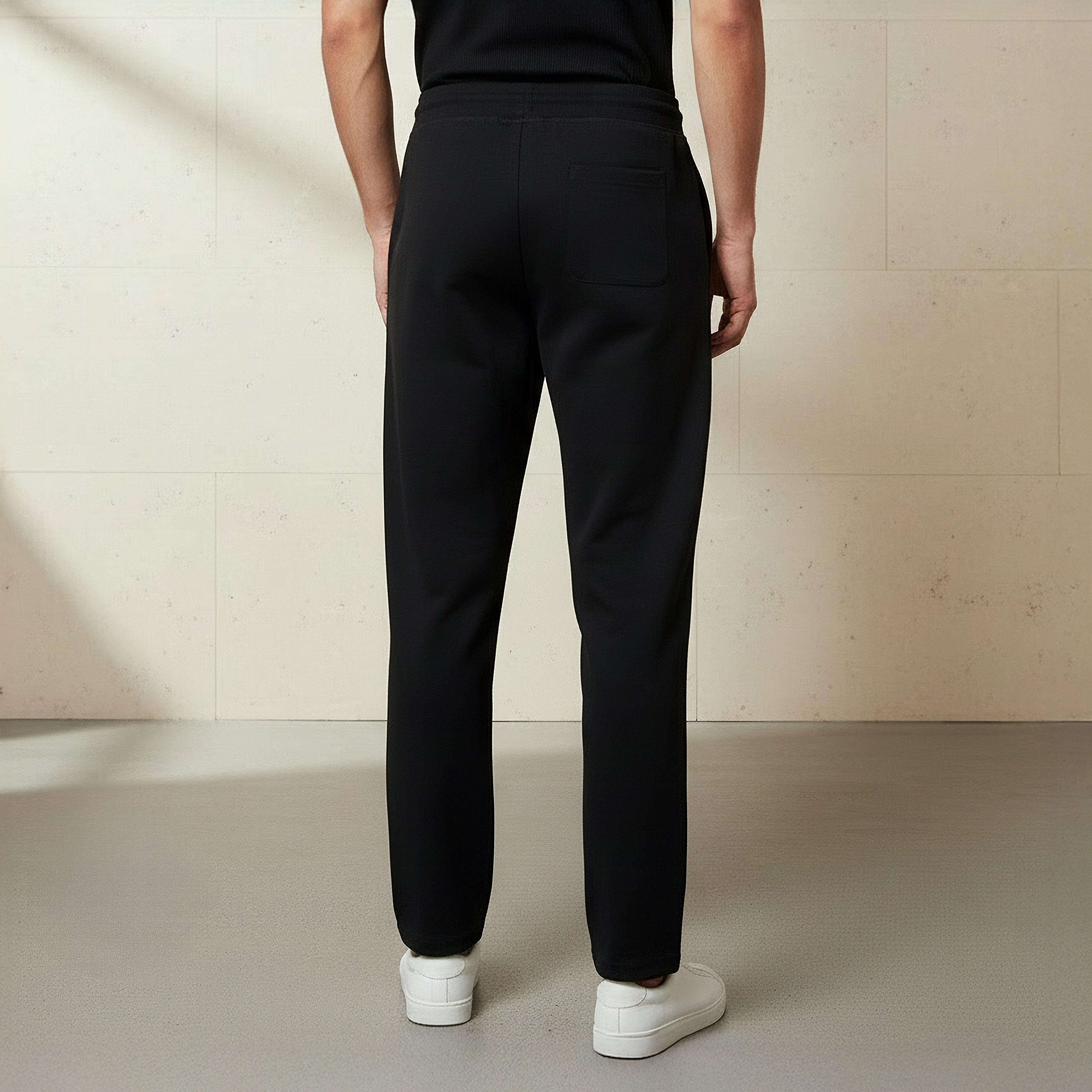 Men Regular Fit Joggers with Pockets-men-clothing-bottoms-joggers-image-3