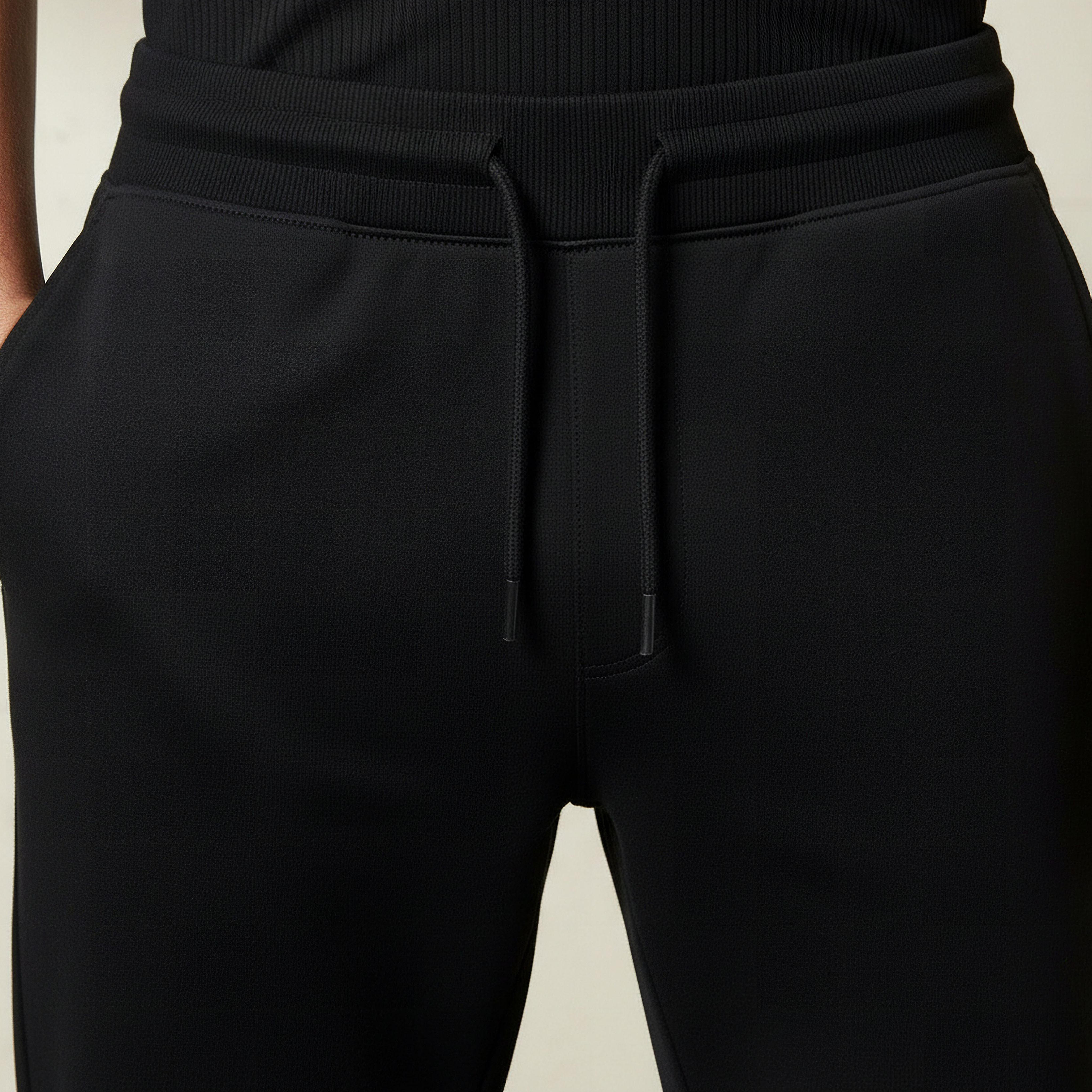 Men Regular Fit Joggers with Pockets-men-clothing-bottoms-joggers-image-4