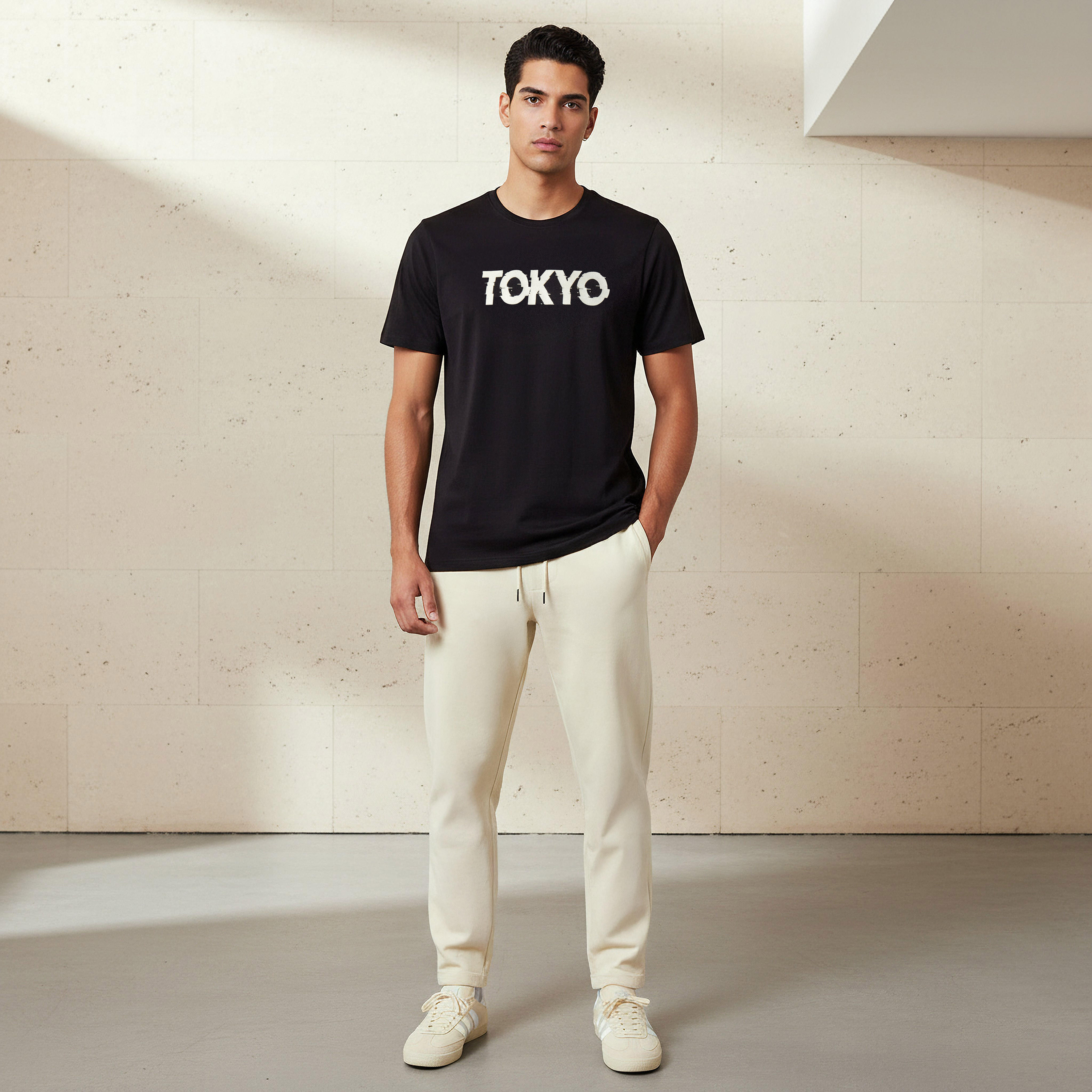 Men Slim Fit Crew Neck Short Sleeve Printed T-shirt-men-clothing-tshirtsandpolos-tshirts-image-2