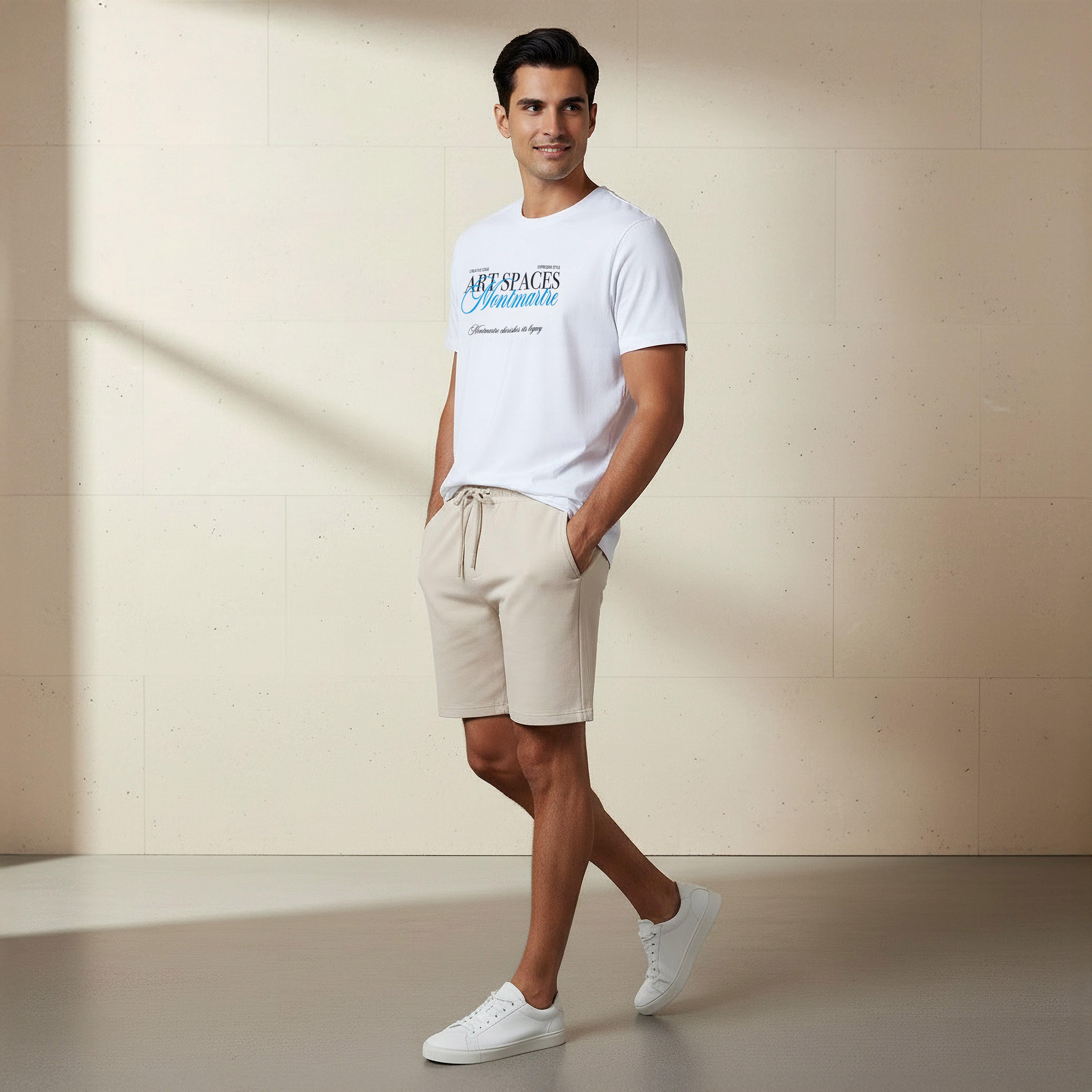 Men Slim Fit Crew Neck Short Sleeves Slogan Print T-shirt-men-clothing-tshirtsandpolos-tshirts-image-2
