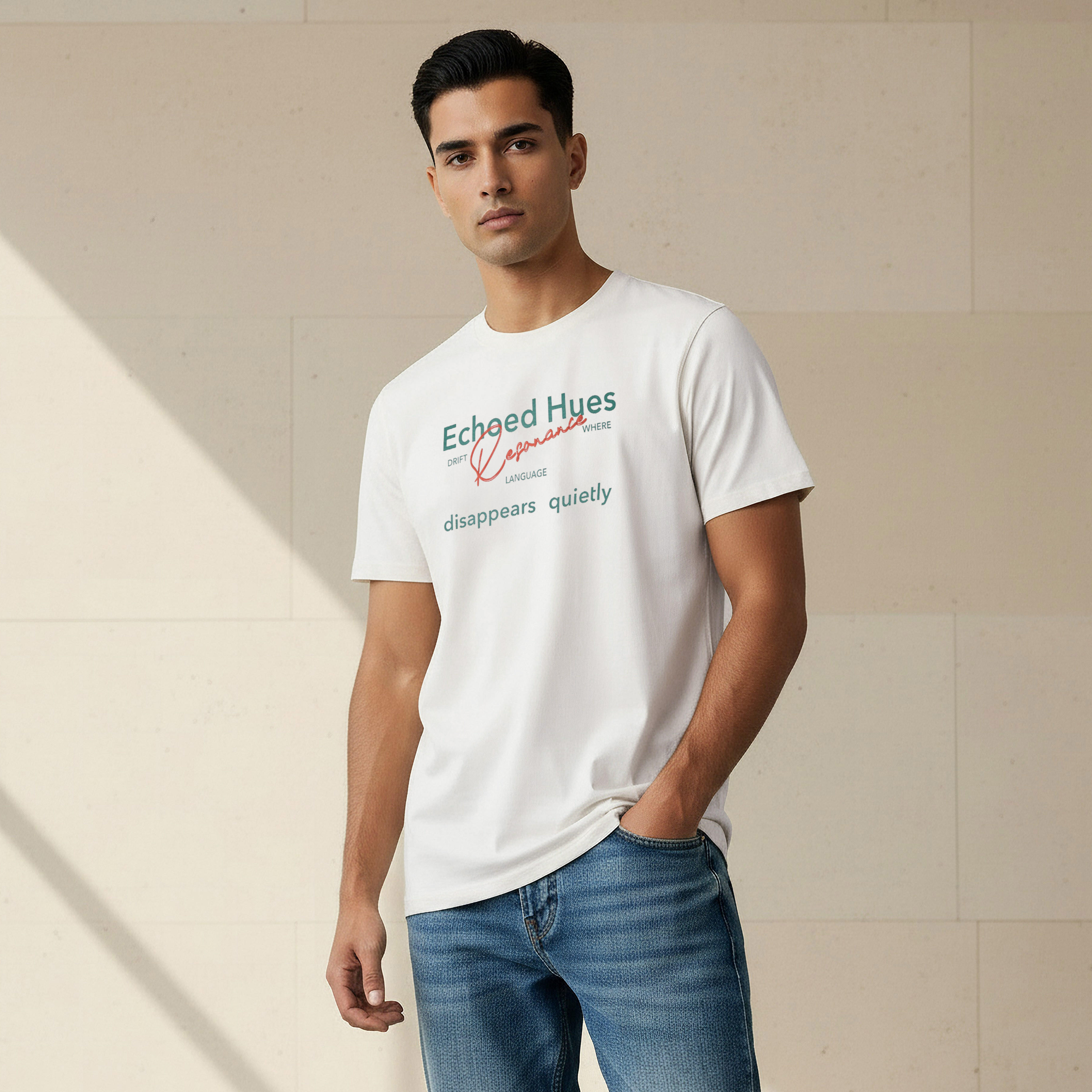 Men Slim Fit Crew Neck Short Sleeves Slogan Print T-shirt-men-clothing-tshirtsandpolos-tshirts-image-1