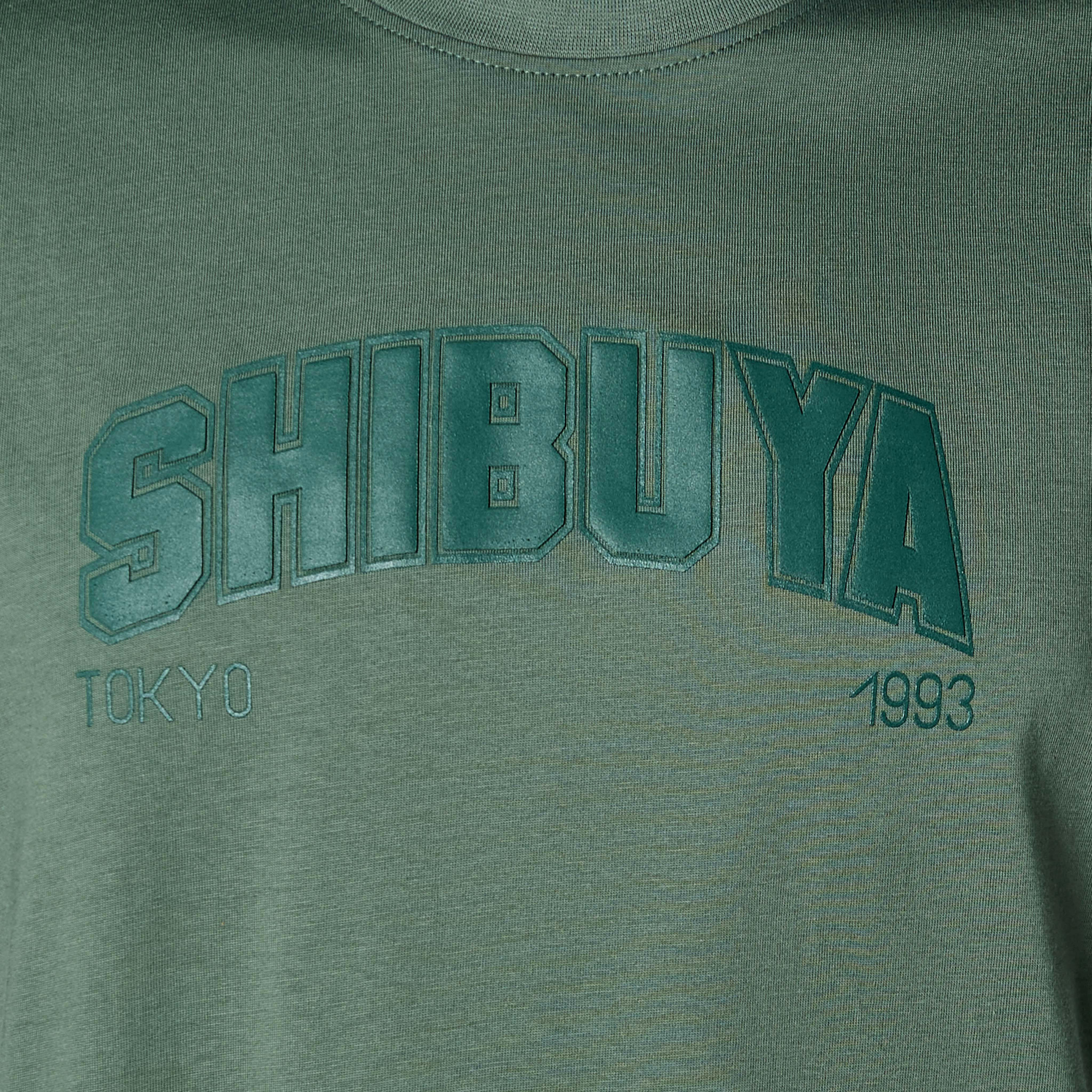 Men Slim Fit Crew Neck Short Sleeves Shibuya Tokyo Print T-shirt-men-clothing-tshirtsandpolos-tshirts-image-2