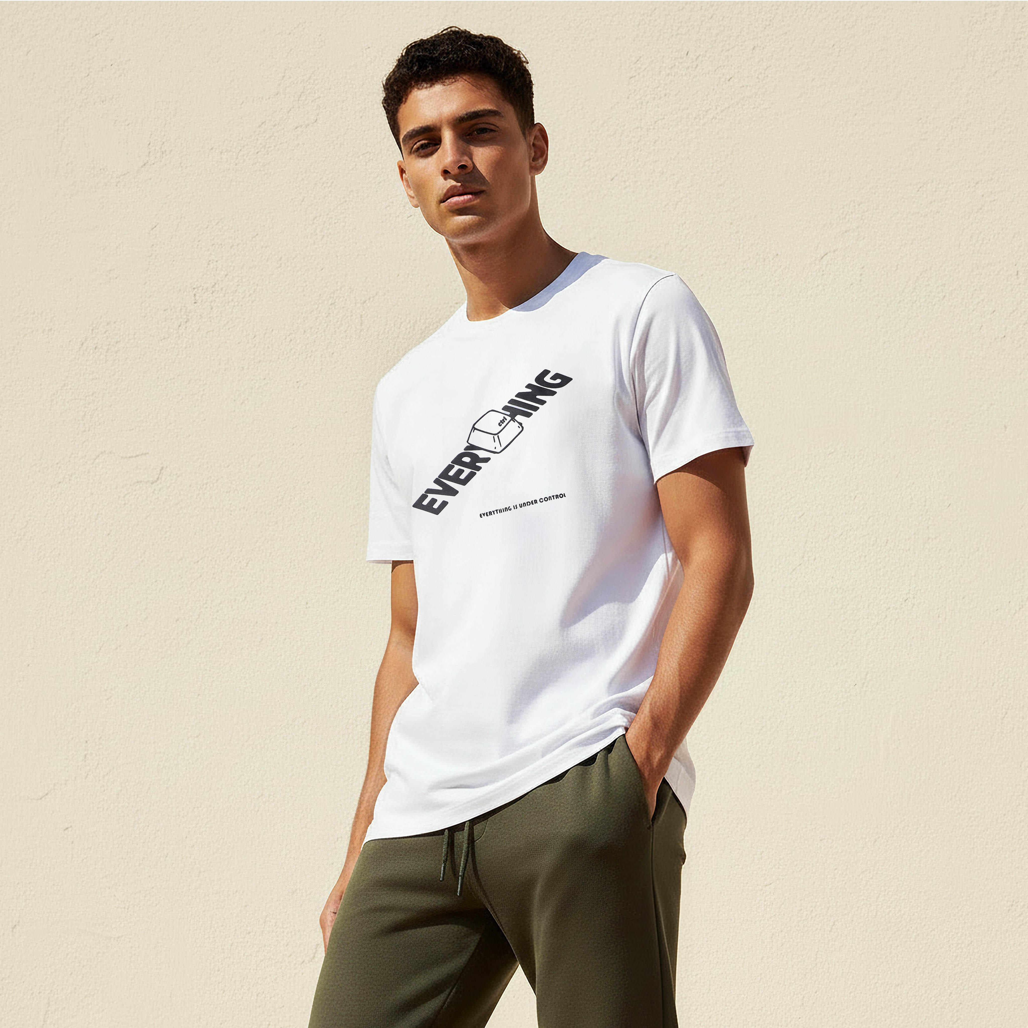 Men Slim Fit Crew Neck Short Sleeve Printed T-shirt-men-clothing-tshirtsandpolos-tshirts-image-1