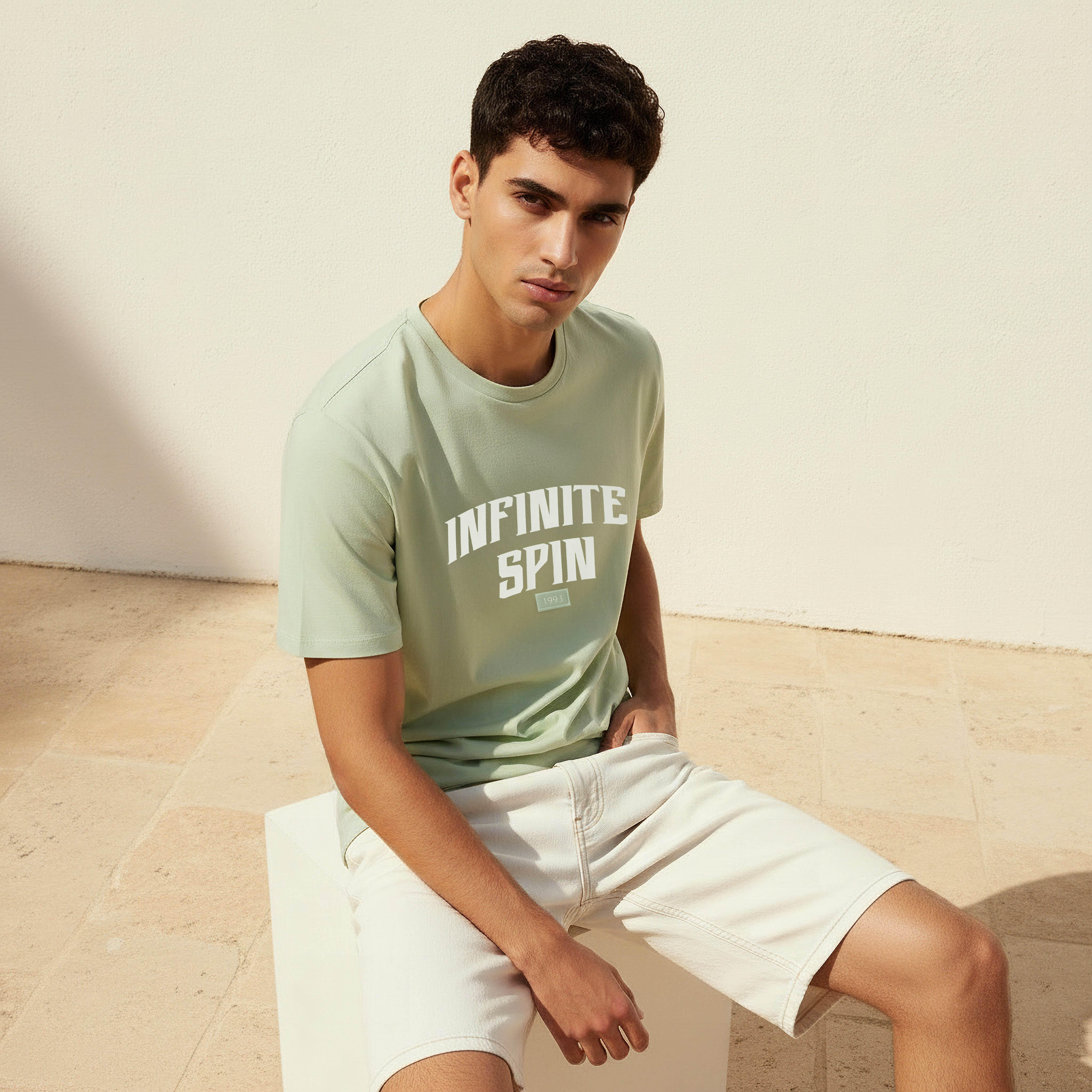 Men Slim Fit Crew Neck Short Sleeve Printed T-shirt-men-clothing-tshirtsandpolos-tshirts-image-1