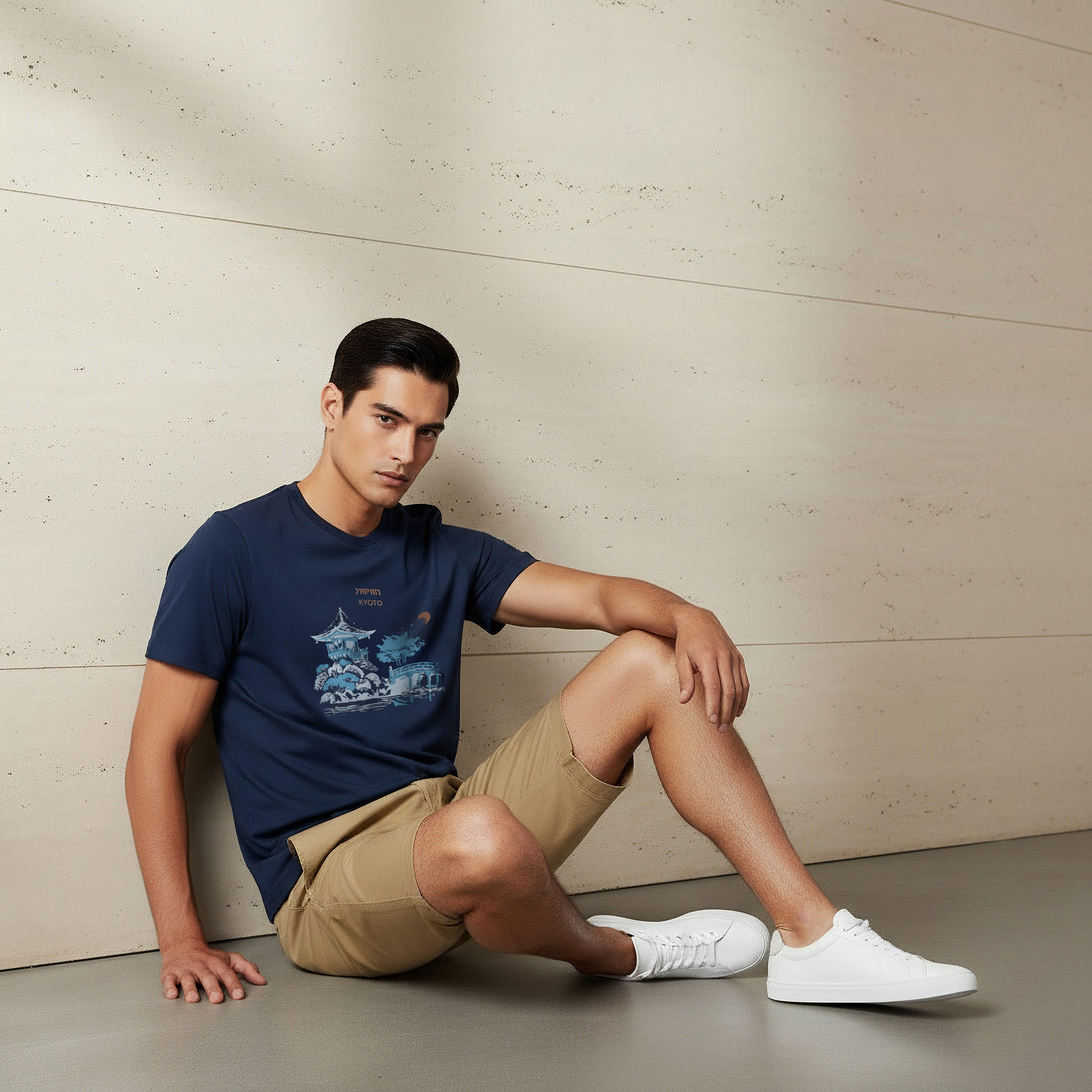 Men Slim Fit Crew Neck Short Sleeves Japan Print T-shirt-PROMO_SP_KSA_3_BUY2FORSAR49_130625-image-2