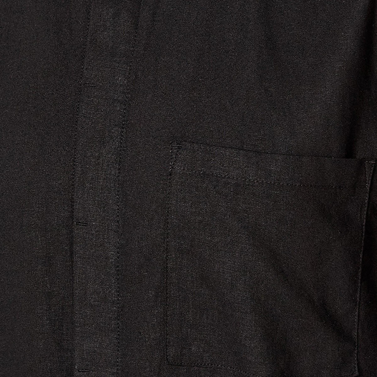 قميص من مزيج الكتان بقصّة عادية وياقة عادية للرجال-men-clothing-shirts-image-2