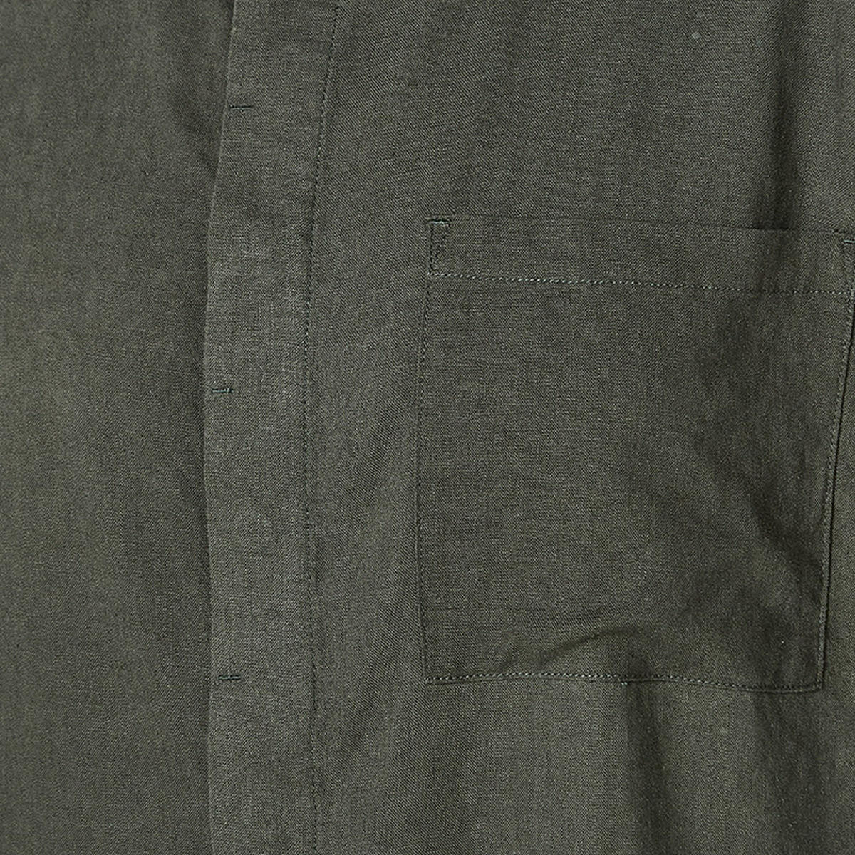 قميص من مزيج الكتان بقصّة عادية وياقة عادية للرجال-men-clothing-shirts-image-2