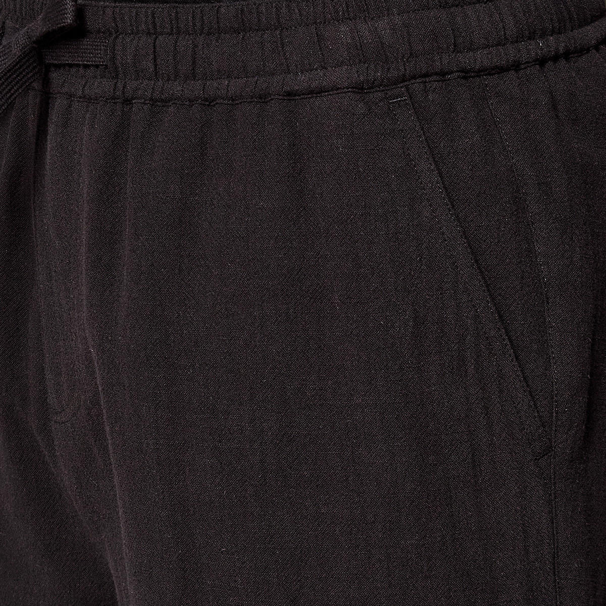 شورت كارجو من مزيج الكتان بقصّة عادية للرجال-men-clothing-bottoms-shorts-image-2