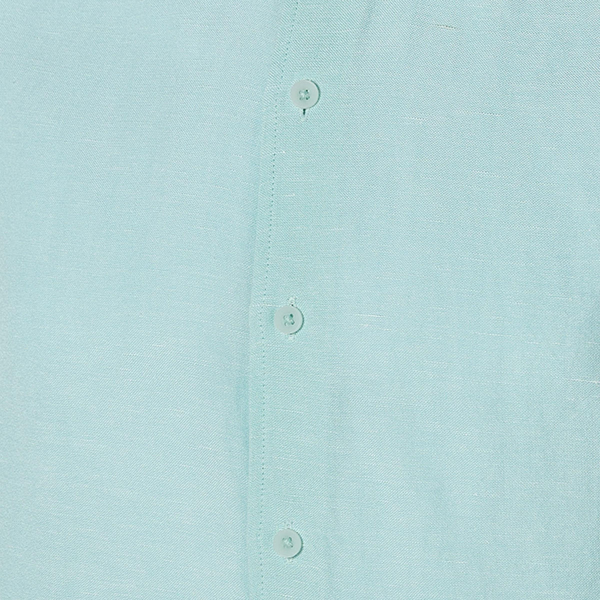 Splash Basic Regular Fit Collared Textured Long Sleeves Linen Blend Shirt-men-clothing-shirts-image-2