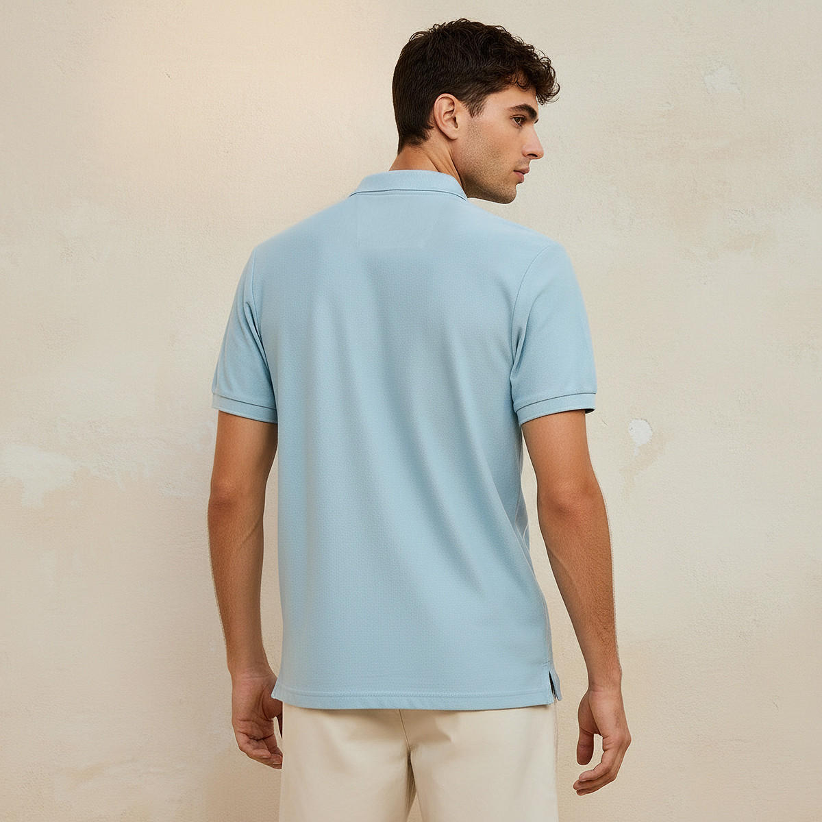 Men Short Sleeves Striped Pique Polo T-shirt-men-clothing-tshirtsandpolos-polos-image-4