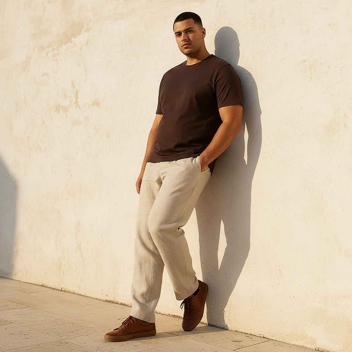 Men Regular Fit Crew Neck Short Sleeves T-shirt-men-clothing-tshirtsandpolos-tshirts-image-3