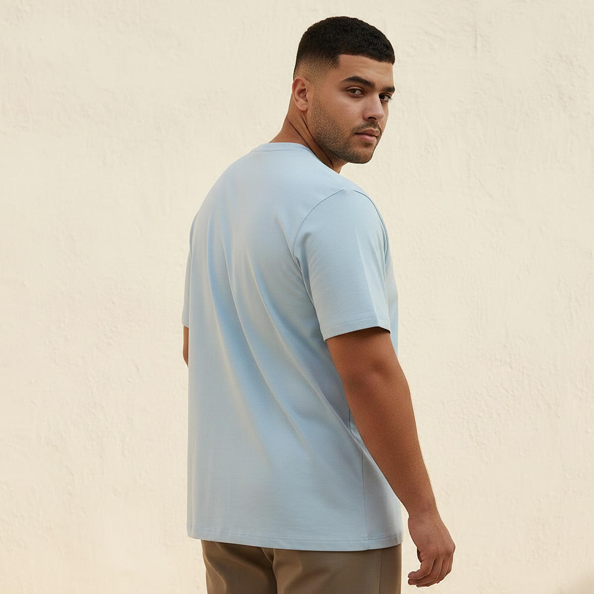 Men Regular Fit Crew Neck Short Sleeves T-shirt-men-clothing-tshirtsandpolos-tshirts-image-4