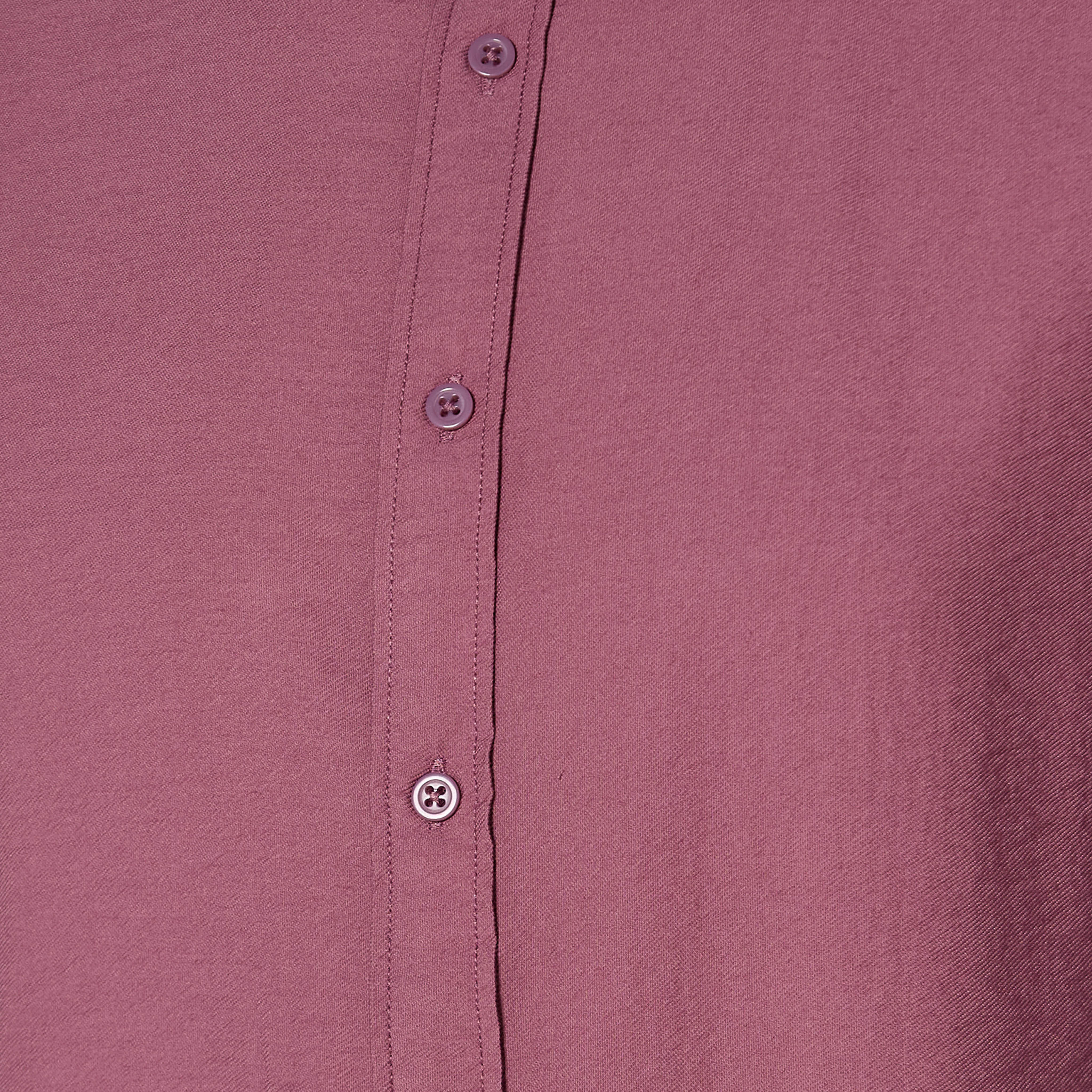 Men Regular Fit Collared Crinkle Textured Short Sleeves Shirt-men-clothing-shirts-image-2