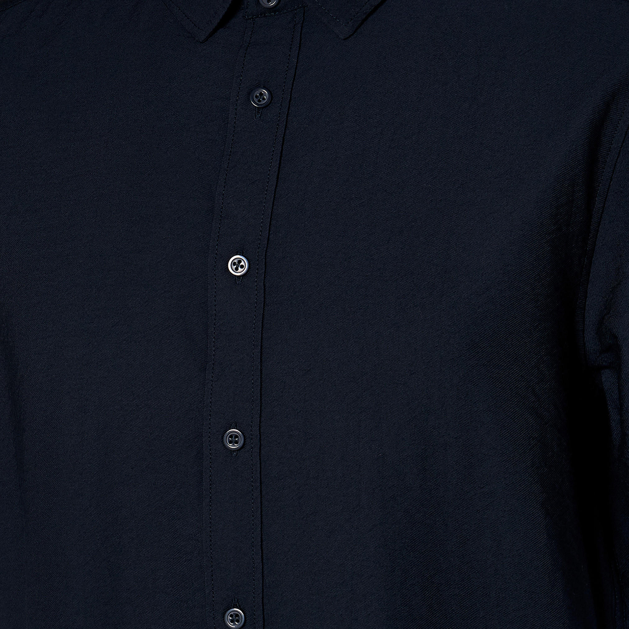 Men Regular Fit Collared Crinkle Textured Short Sleeves Shirt-men-clothing-shirts-image-2
