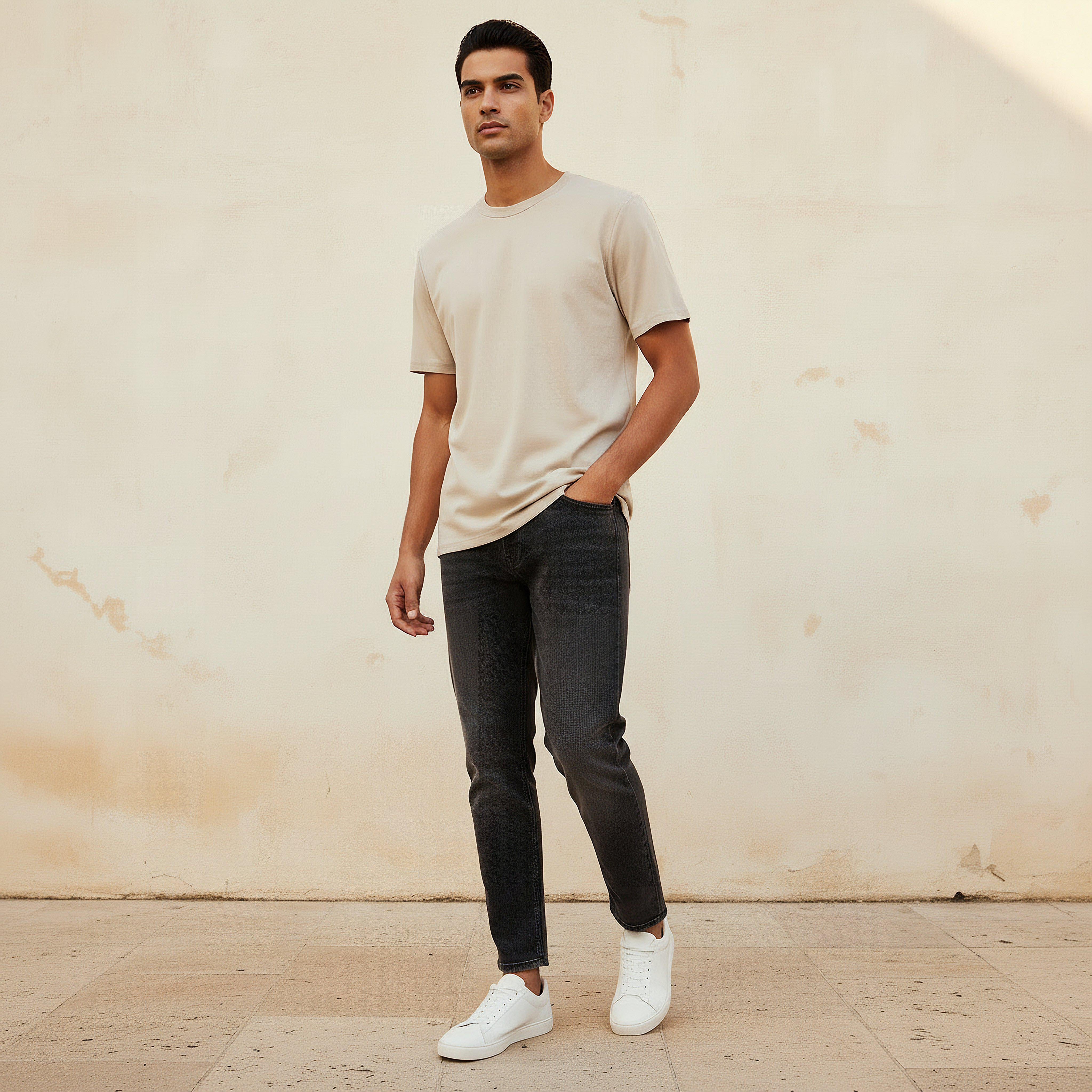Men Relaxed Fit Crew Neck Short Sleeves Jersey T-shirt-men-clothing-tshirtsandpolos-tshirts-image-3