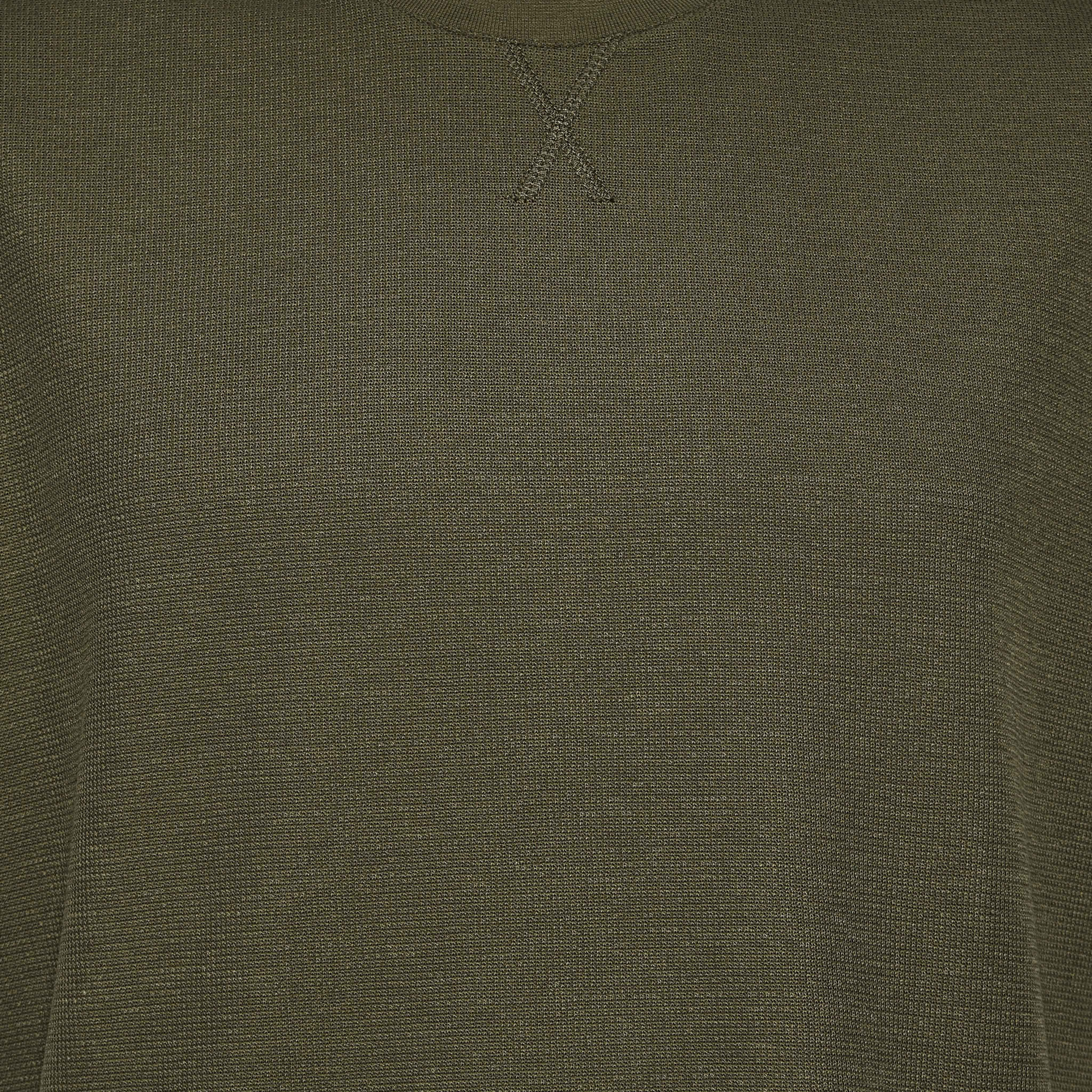 Men Relaxed Fit Crew Neck Short Sleeves Textured T-shirt-men-clothing-tshirtsandpolos-tshirts-image-2