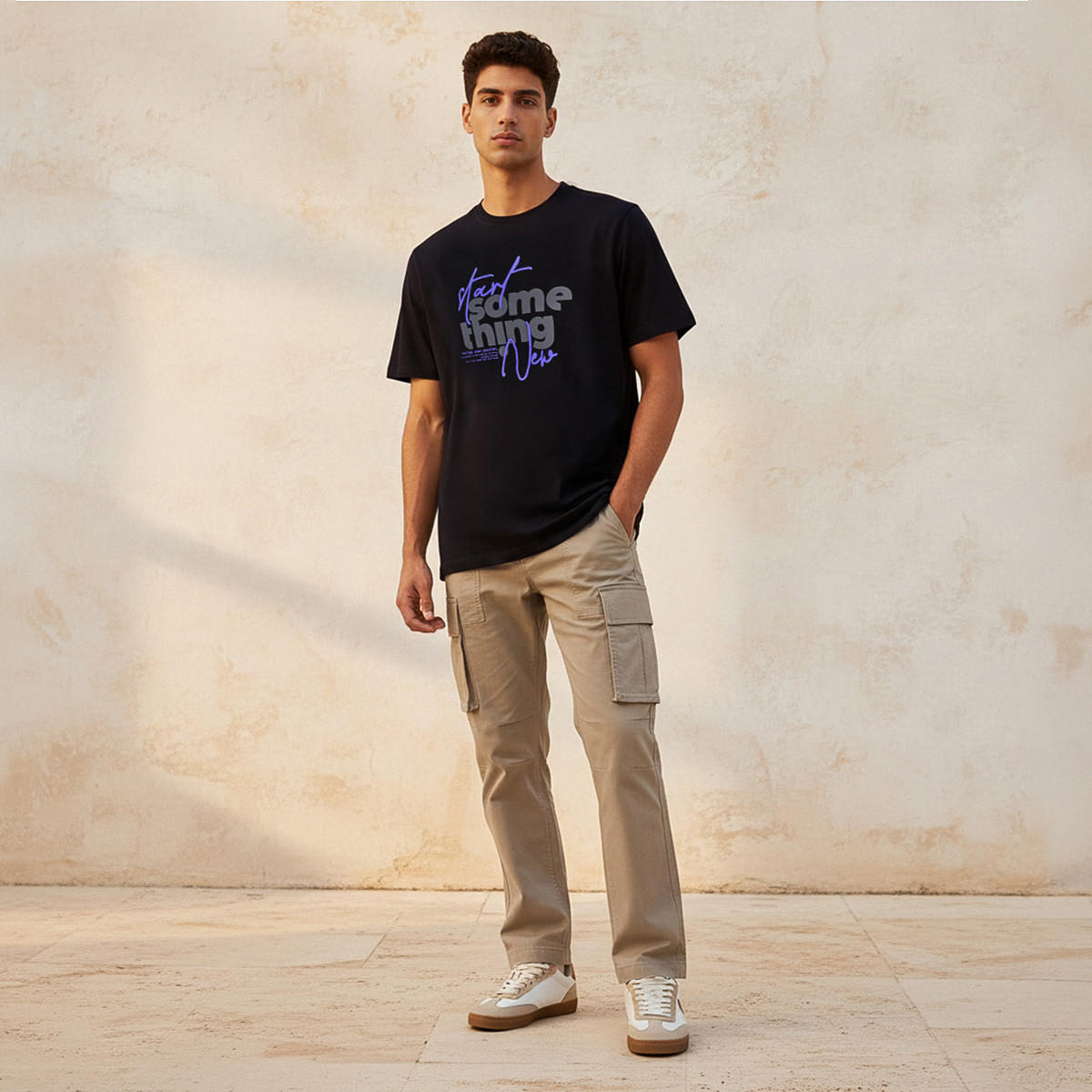 Men Slim Fit Crew Neck Short Sleeves Slogan Print T-shirt-men-clothing-tshirtsandpolos-tshirts-image-3