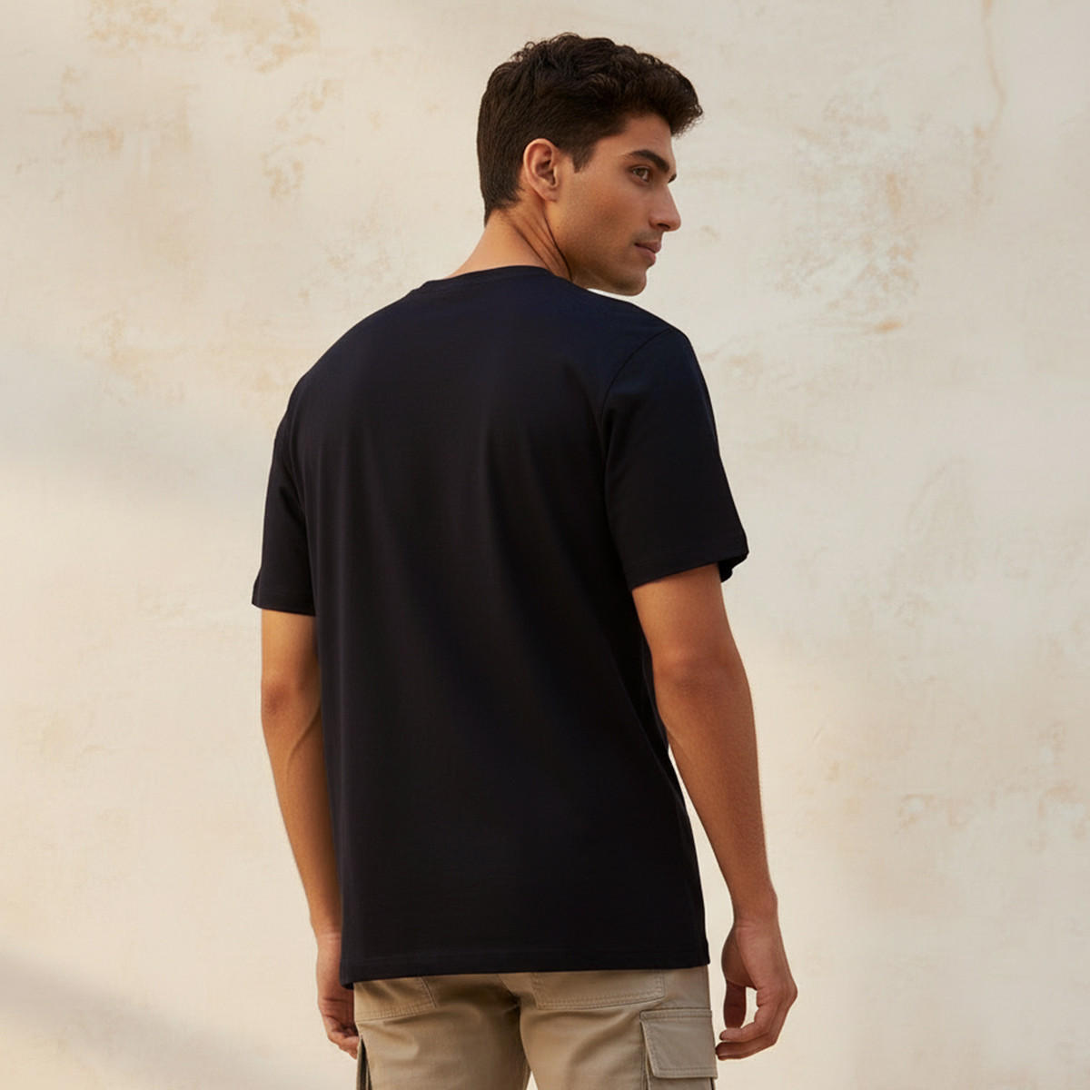 Men Slim Fit Crew Neck Short Sleeves Slogan Print T-shirt-men-clothing-tshirtsandpolos-tshirts-image-4