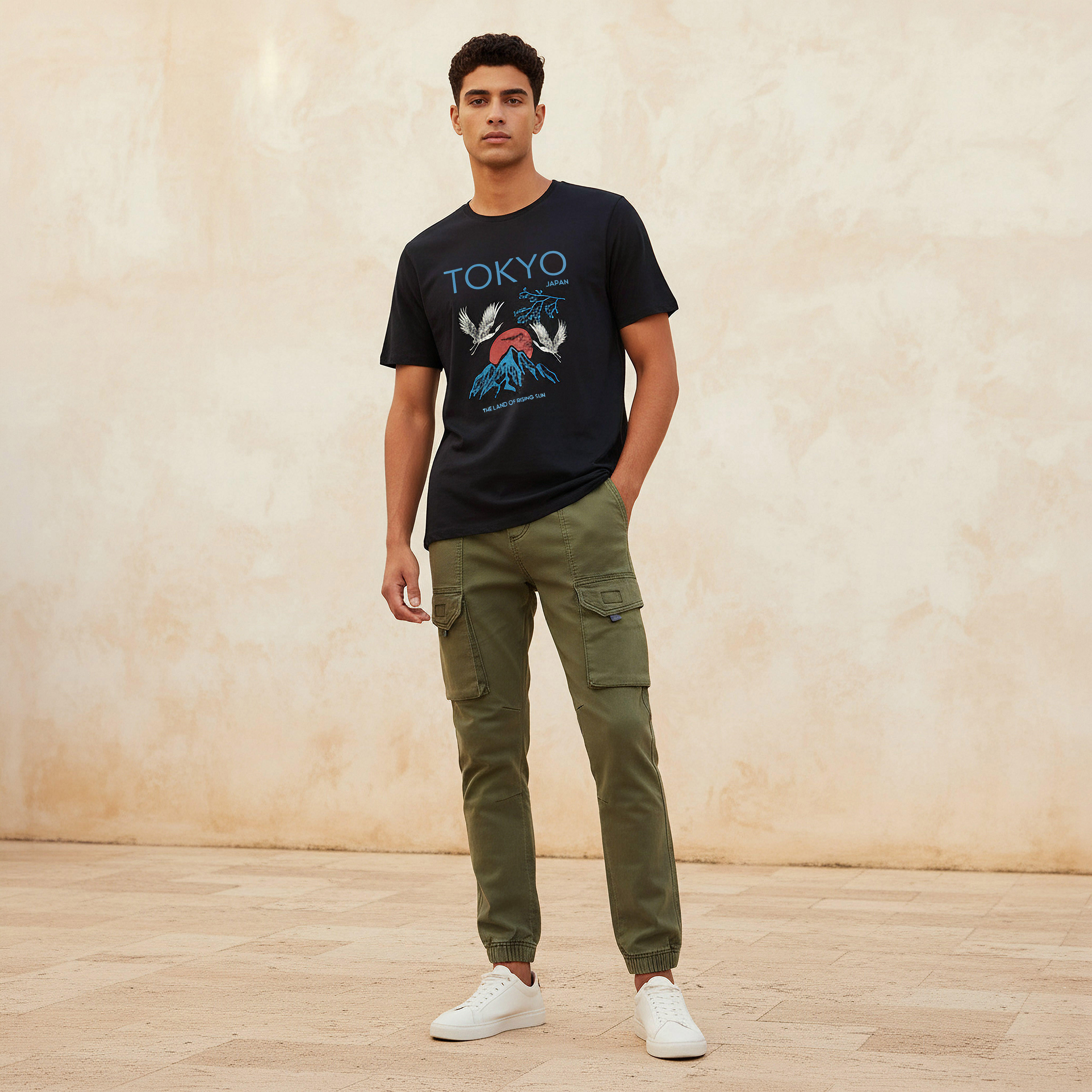 Men Slim Fit Crew Neck Short Sleeves Tokyo Print T-shirt-men-clothing-tshirtsandpolos-tshirts-image-3