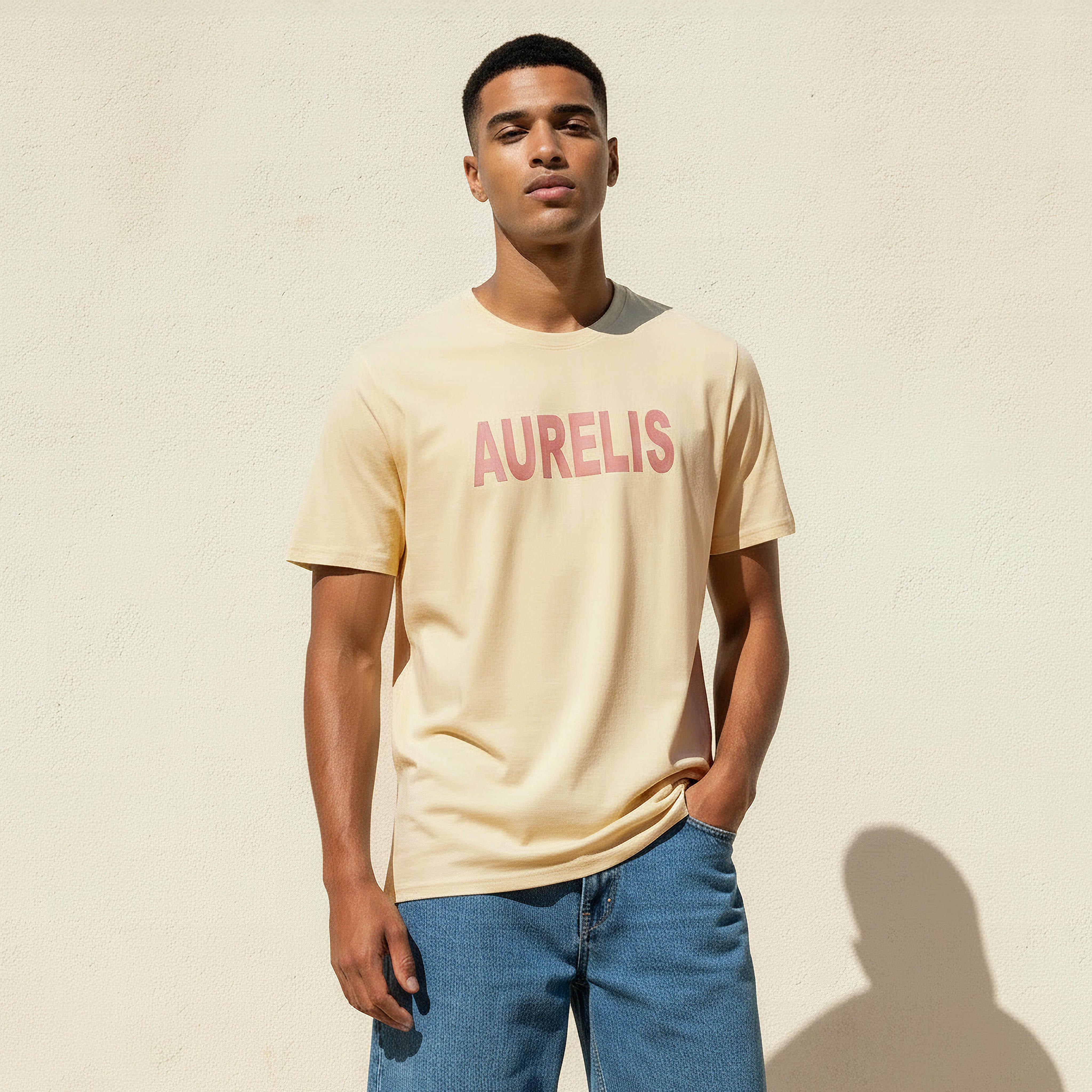 Men Slim Fit Crew Neck Short Sleeves Printed T-shirt-men-clothing-tshirtsandpolos-tshirts-image-1