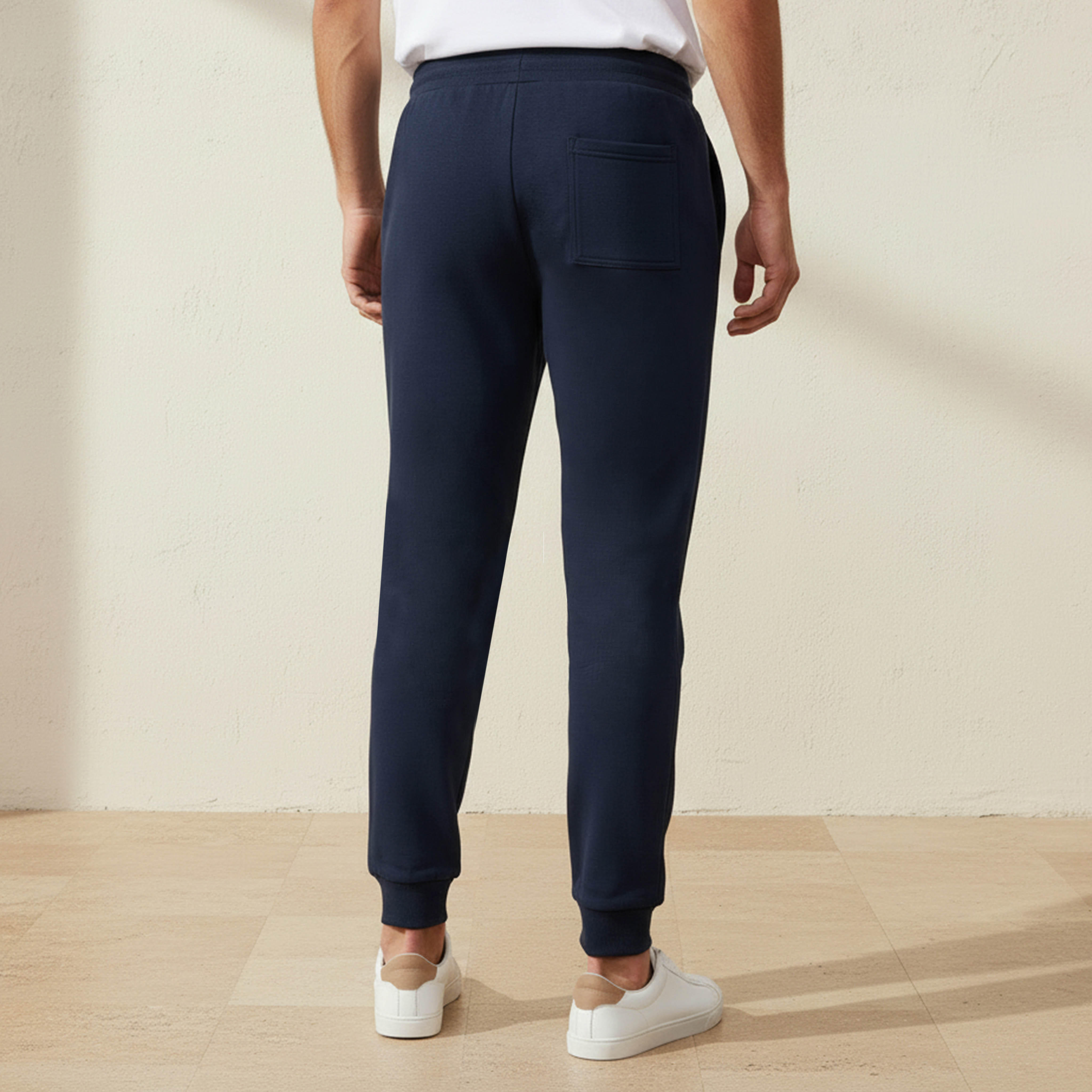 Men Regular Fit Joggers with Drawstring Closure-men-clothing-bottoms-joggers-image-4