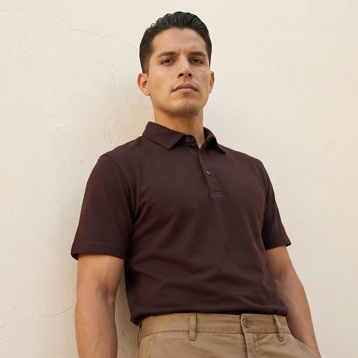 Men Short Sleeve Polo T-shirt-men-clothing-tshirtsandpolos-polos-image-1