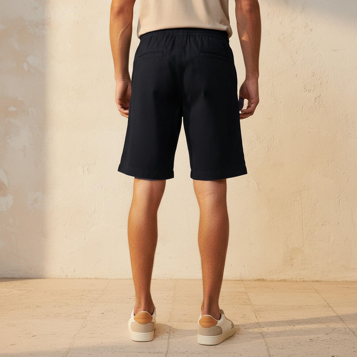 Men Regular Fit Shorts Cotton-men-clothing-bottoms-shorts-image-4