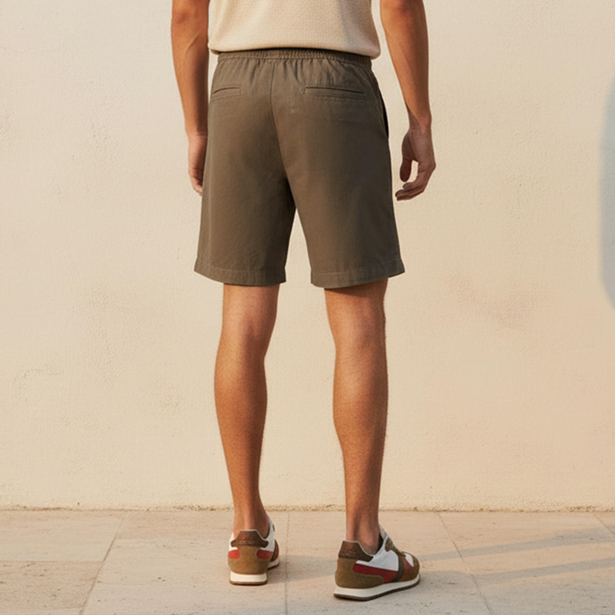 Men Regular Fit Shorts Cotton-men-clothing-bottoms-shorts-image-4