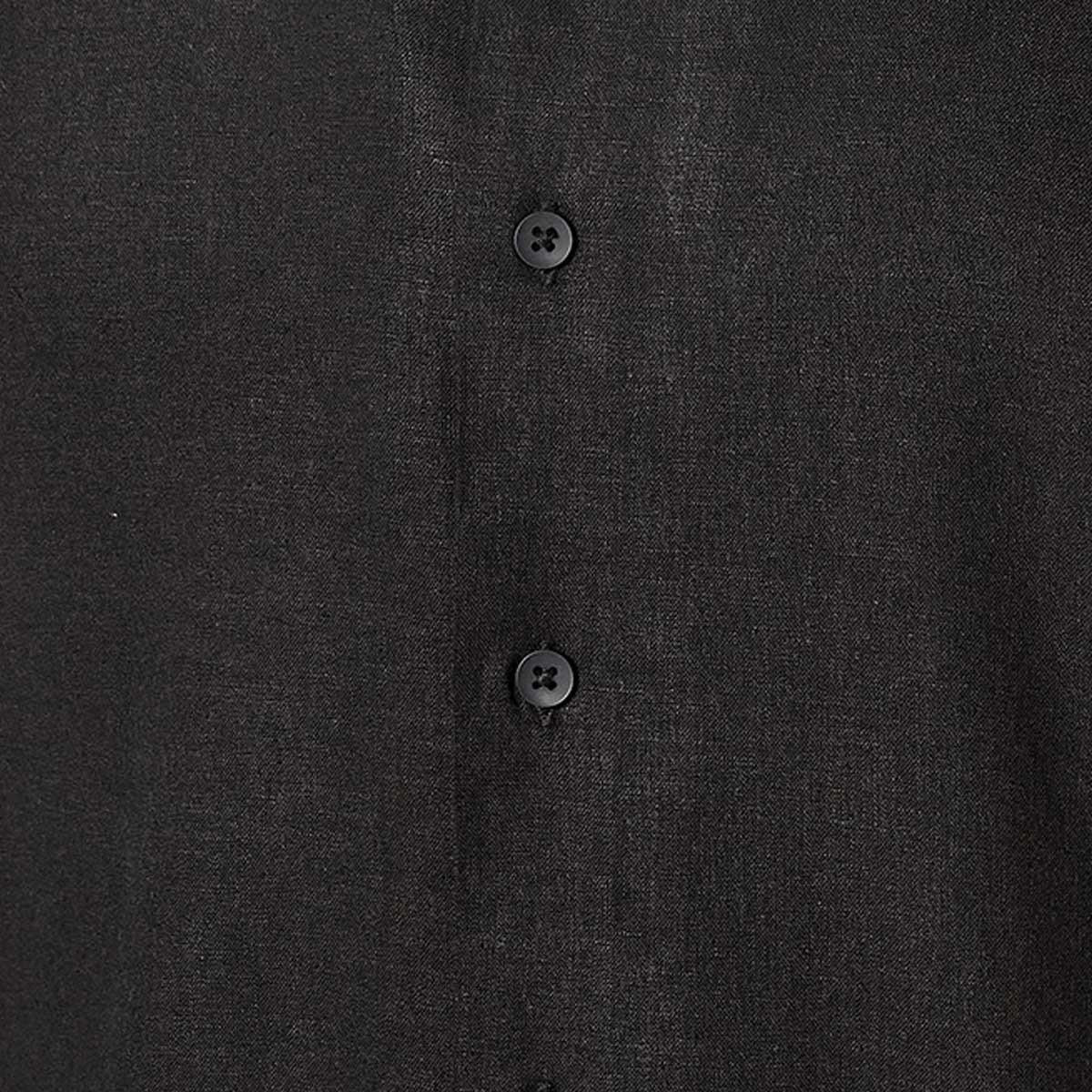 Splash Basic Regular Fit Camp Collar Linen Blend Shirt-men-clothing-shirts-image-2